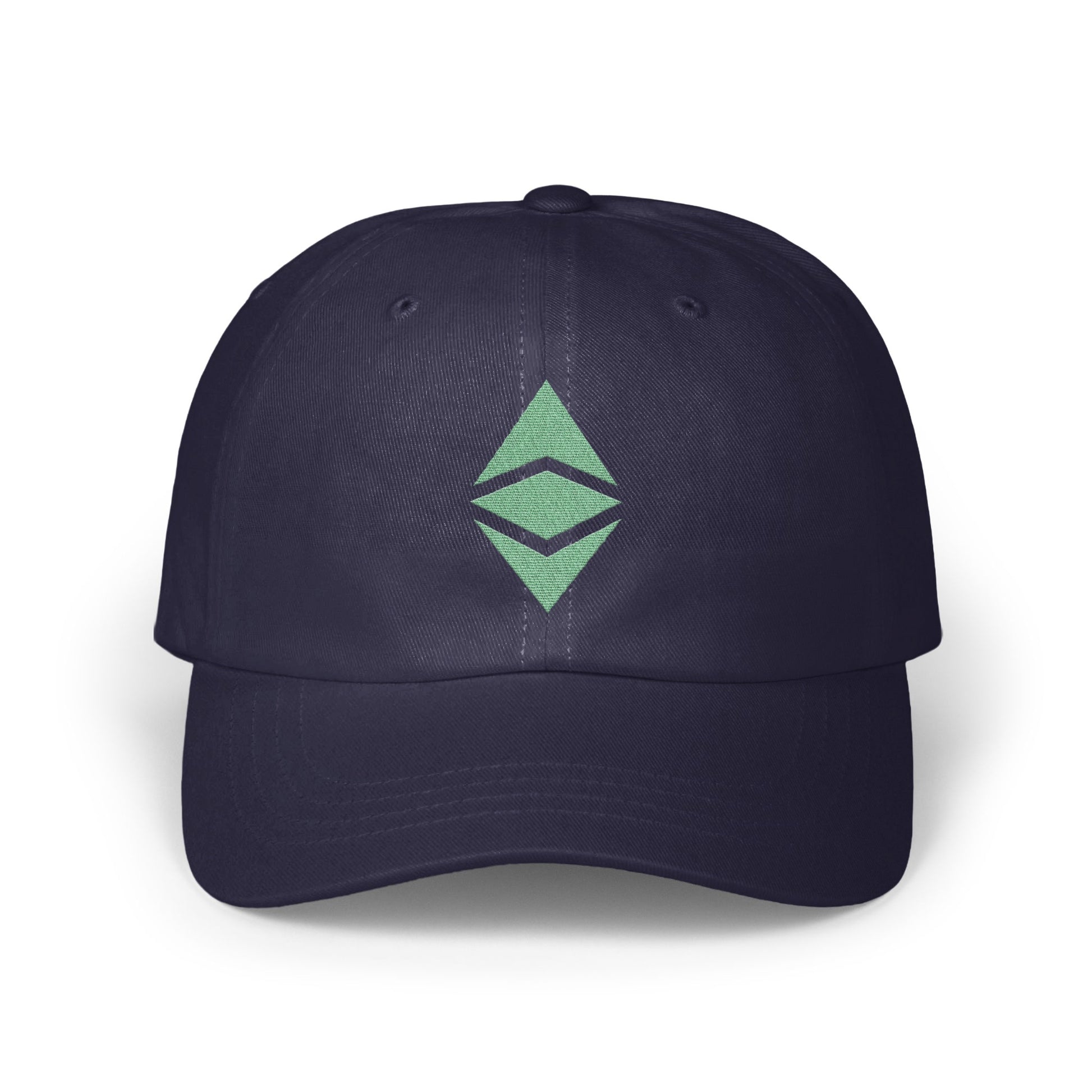 Stylish Green Emblem Navy Blue Baseball Cap product