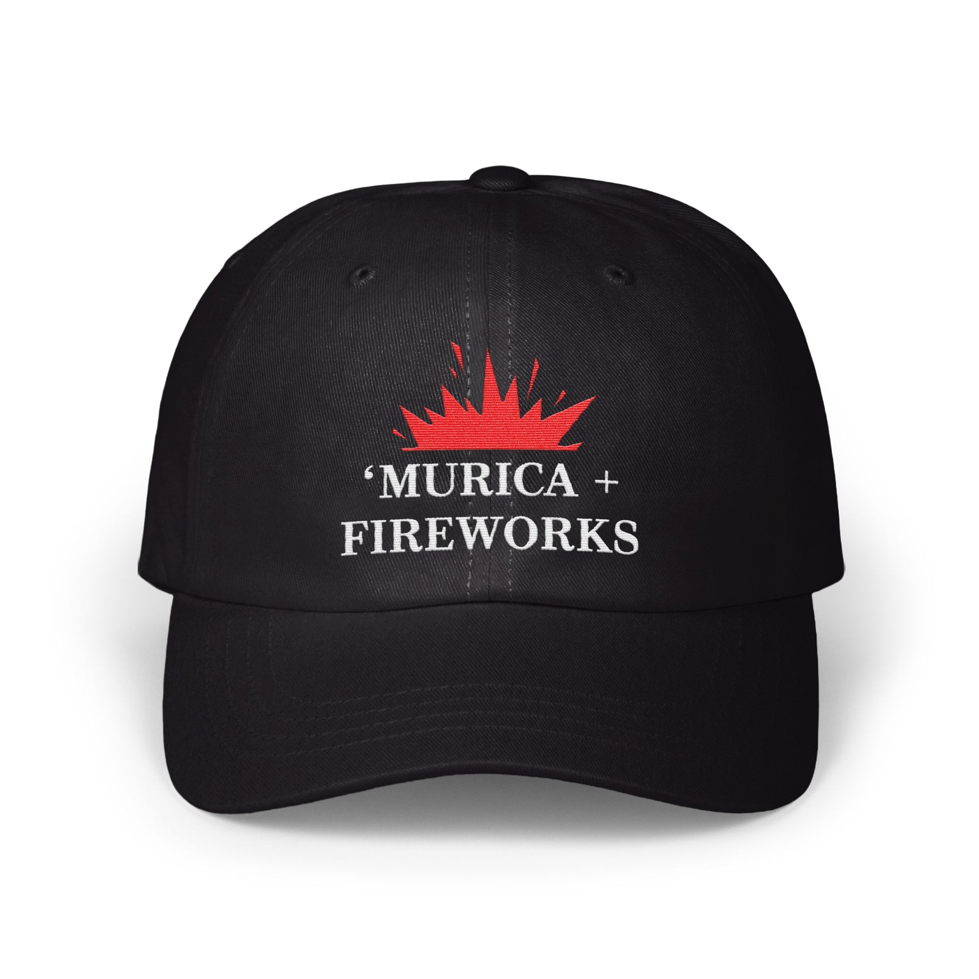 'Murica Fireworks Stylish Baseball Cap product type