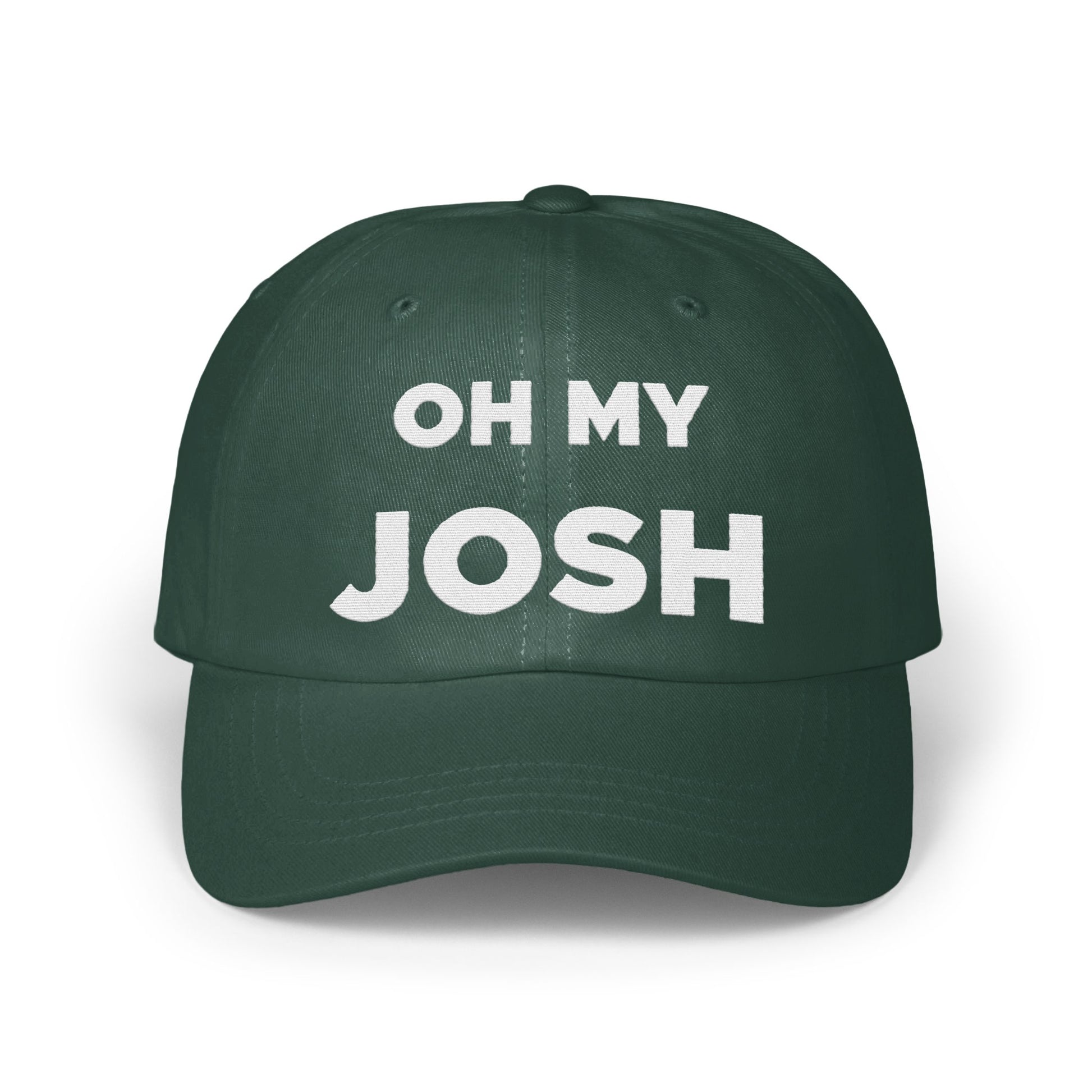 Trendy Green Oh My Josh Statement Baseball Cap product