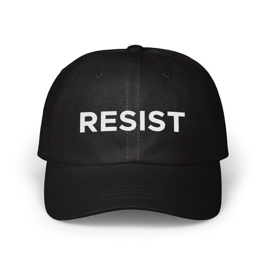Resist Emblazoned Black Baseball Cap product