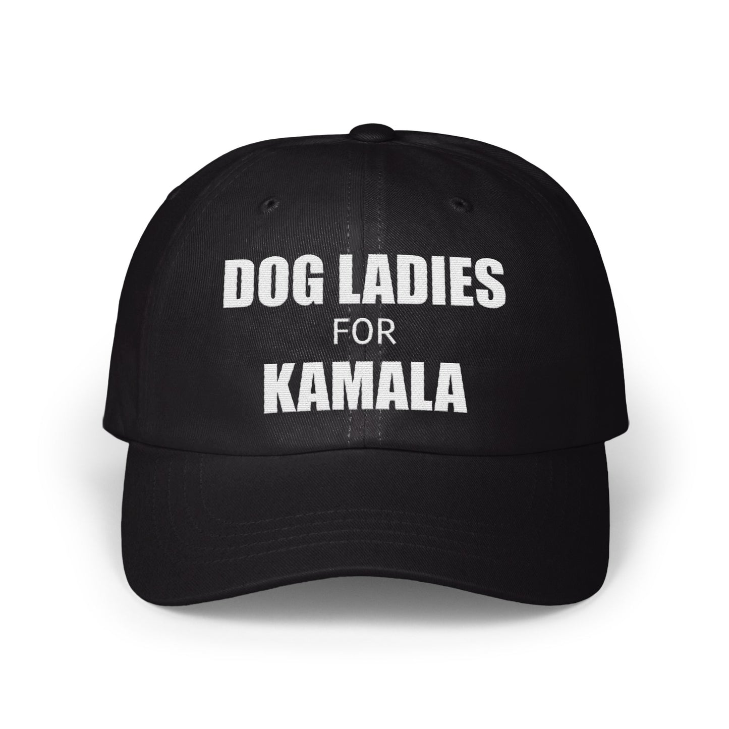 Dog Ladies For Kamala Embroidered Baseball Cap product