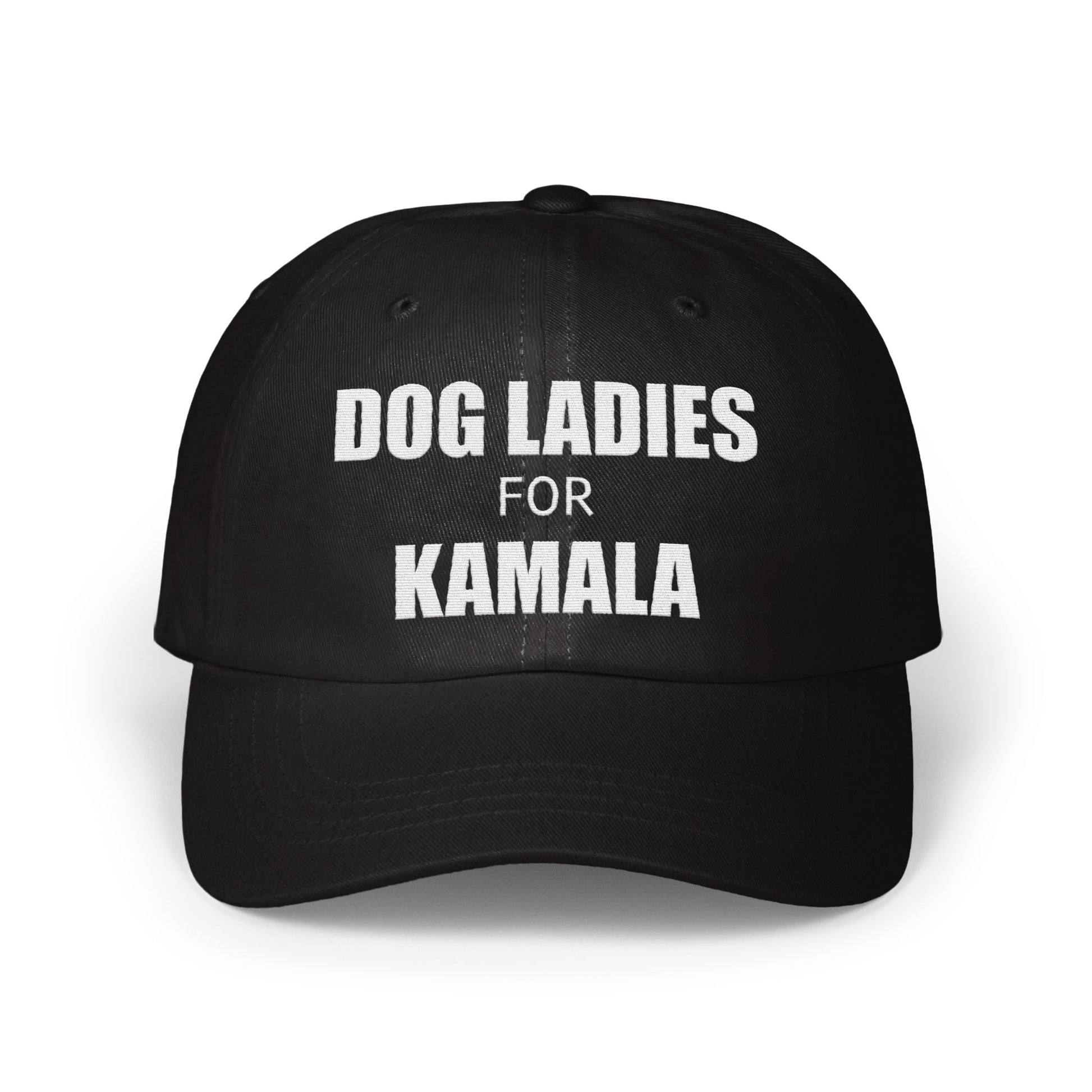 Dog Ladies For Kamala Embroidered Baseball Cap product
