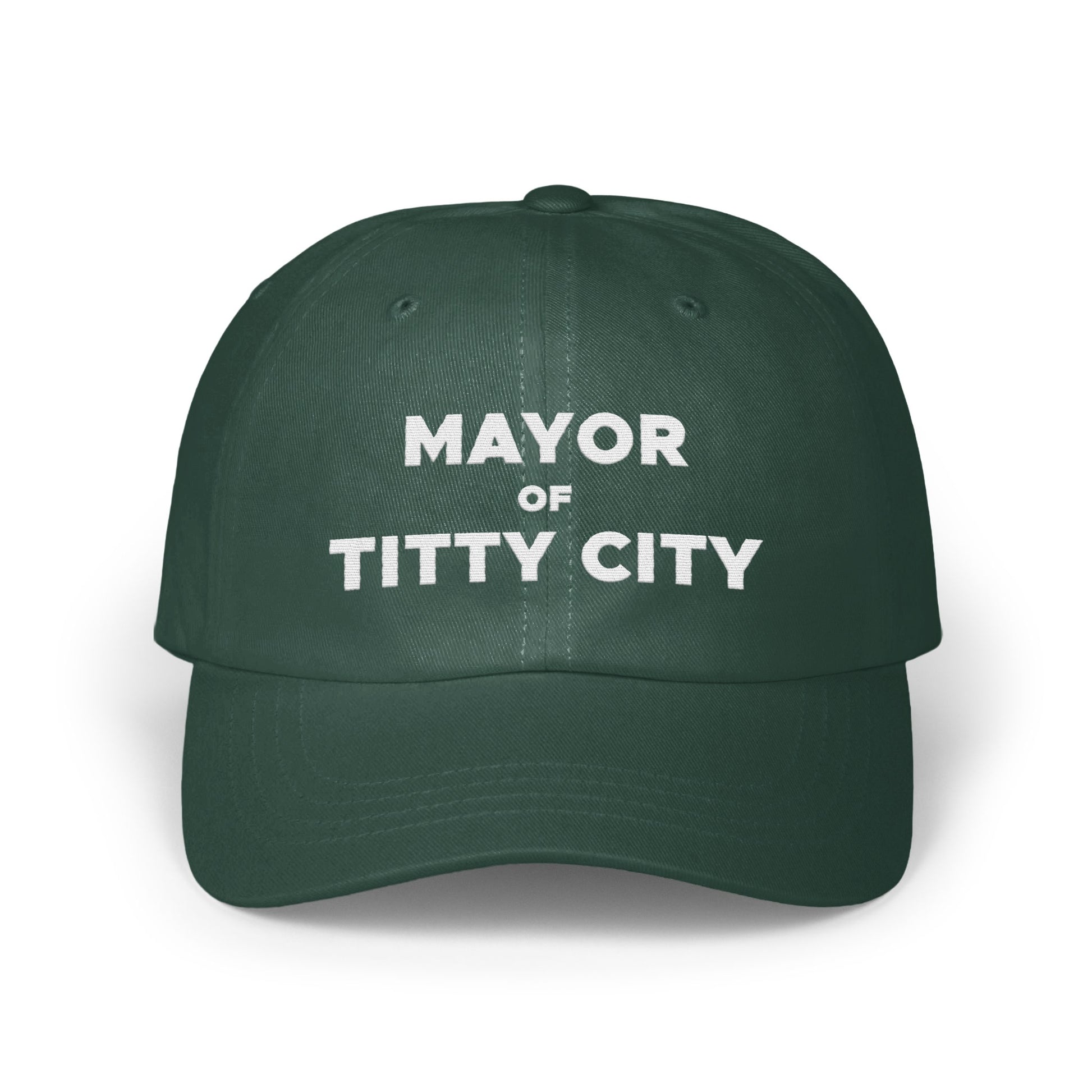 Mayor of Titty City Embroidered Hat product type