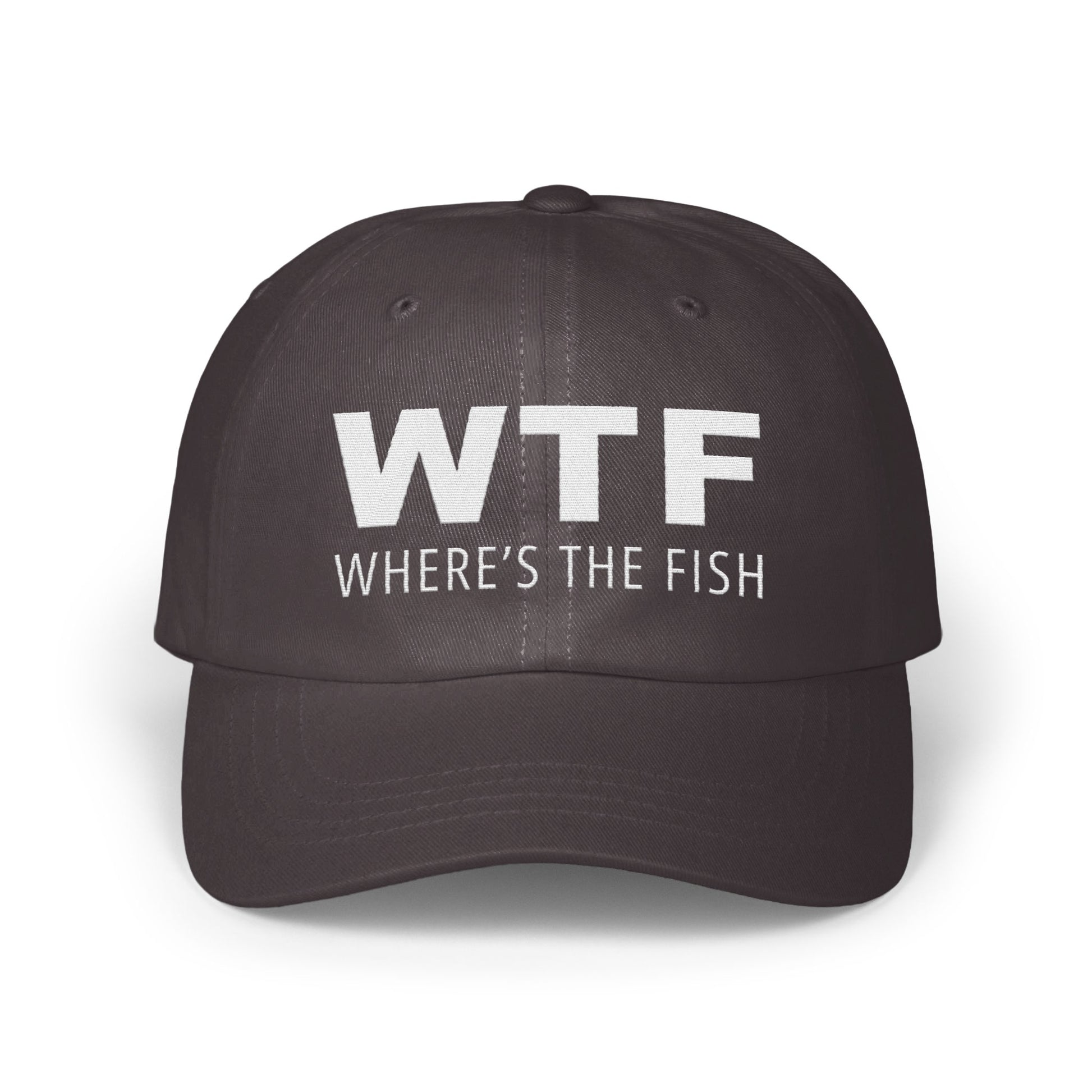 WTF Where's The Fish Hat with Bold Statement product type