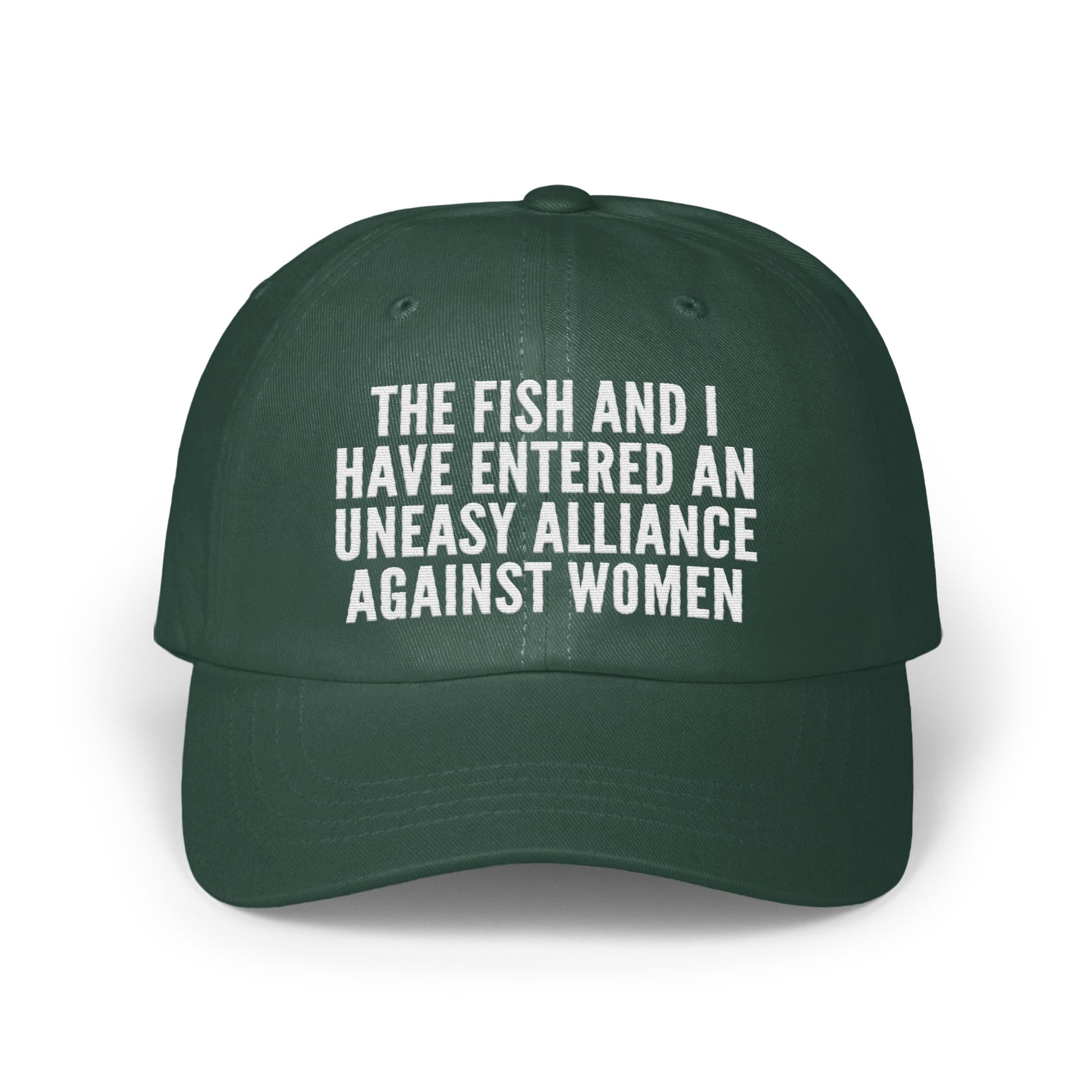 The Fish And I Uneasy Alliance Against Women hat product