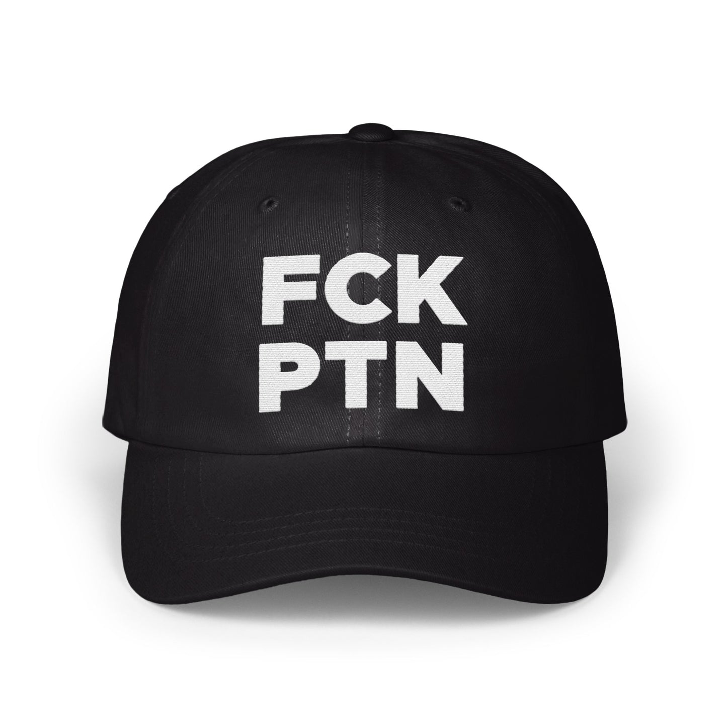 Statement Black Hat with Bold FCK PTN Design product