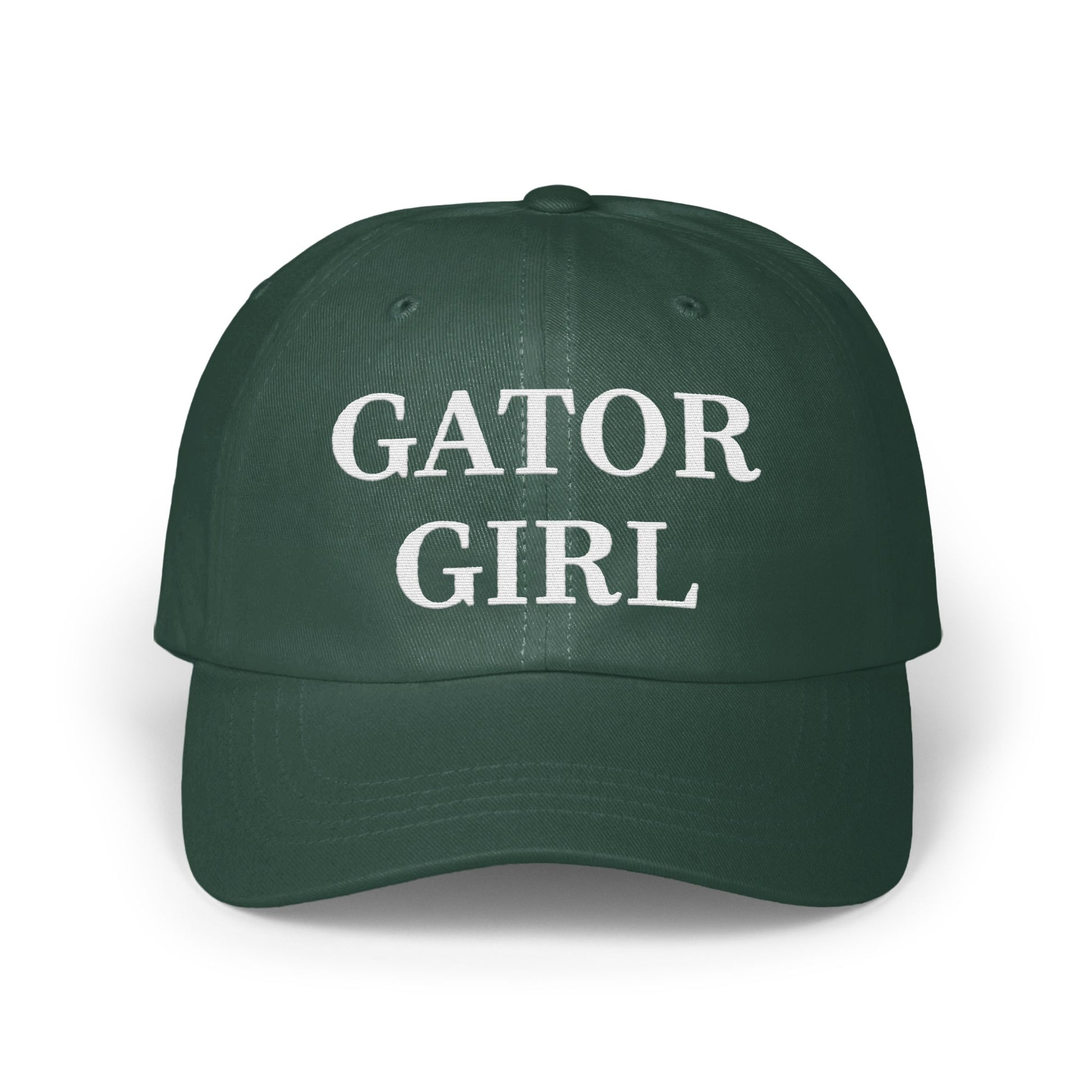 Gator Girl Embroidered Baseball Cap for Fashion Product