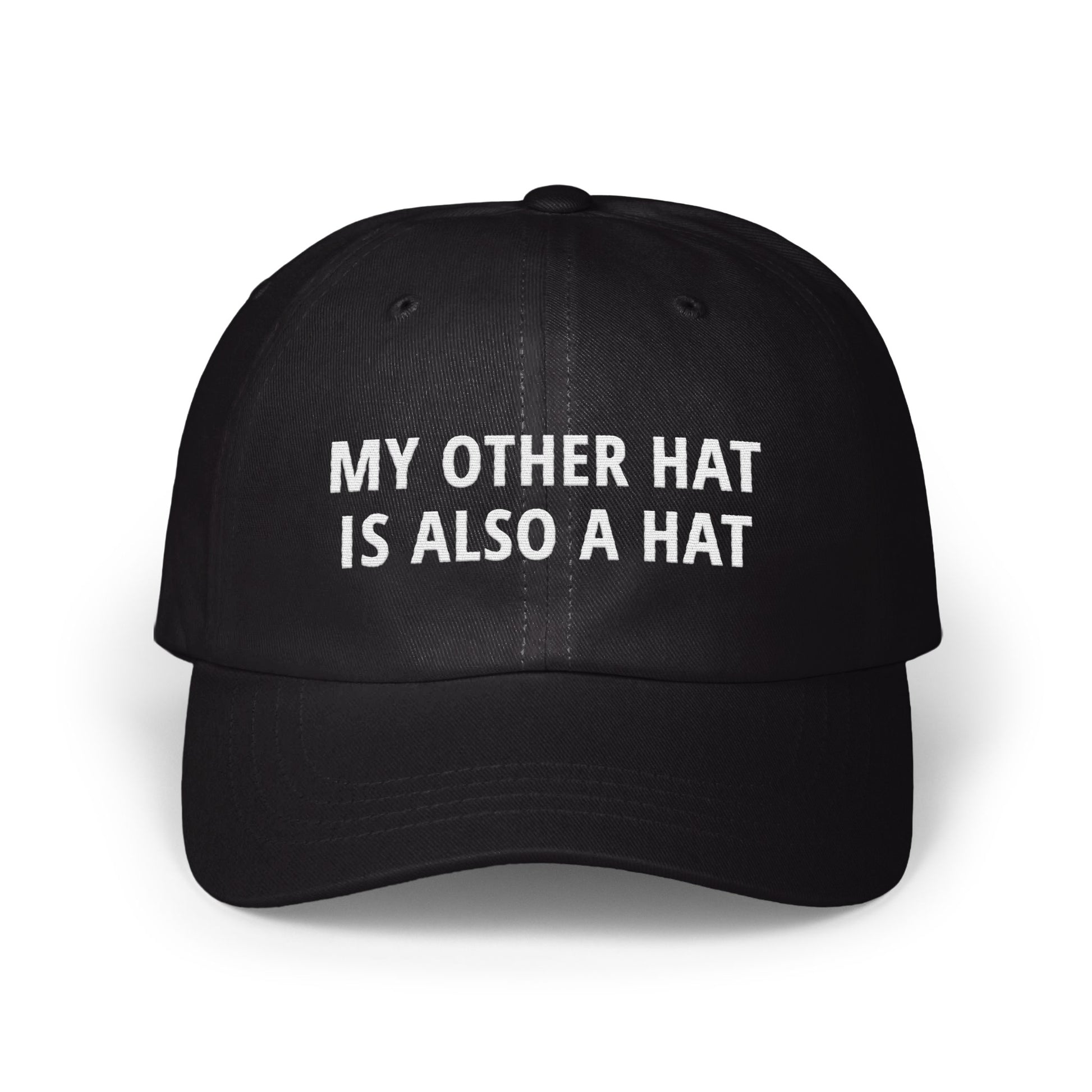 Funny Statement Black Baseball Cap Hat product
