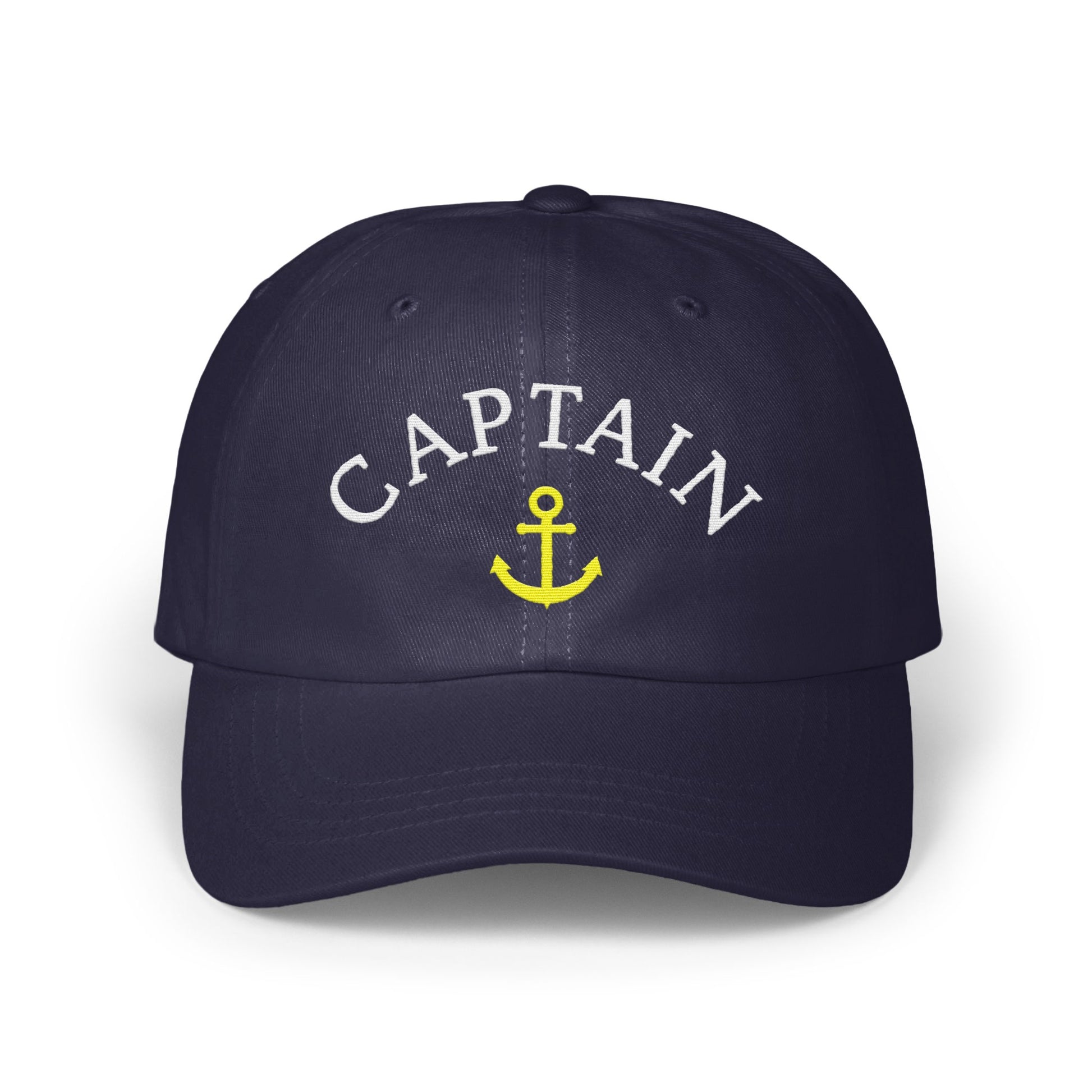 Captain Embroidered Navy Blue Baseball Cap product