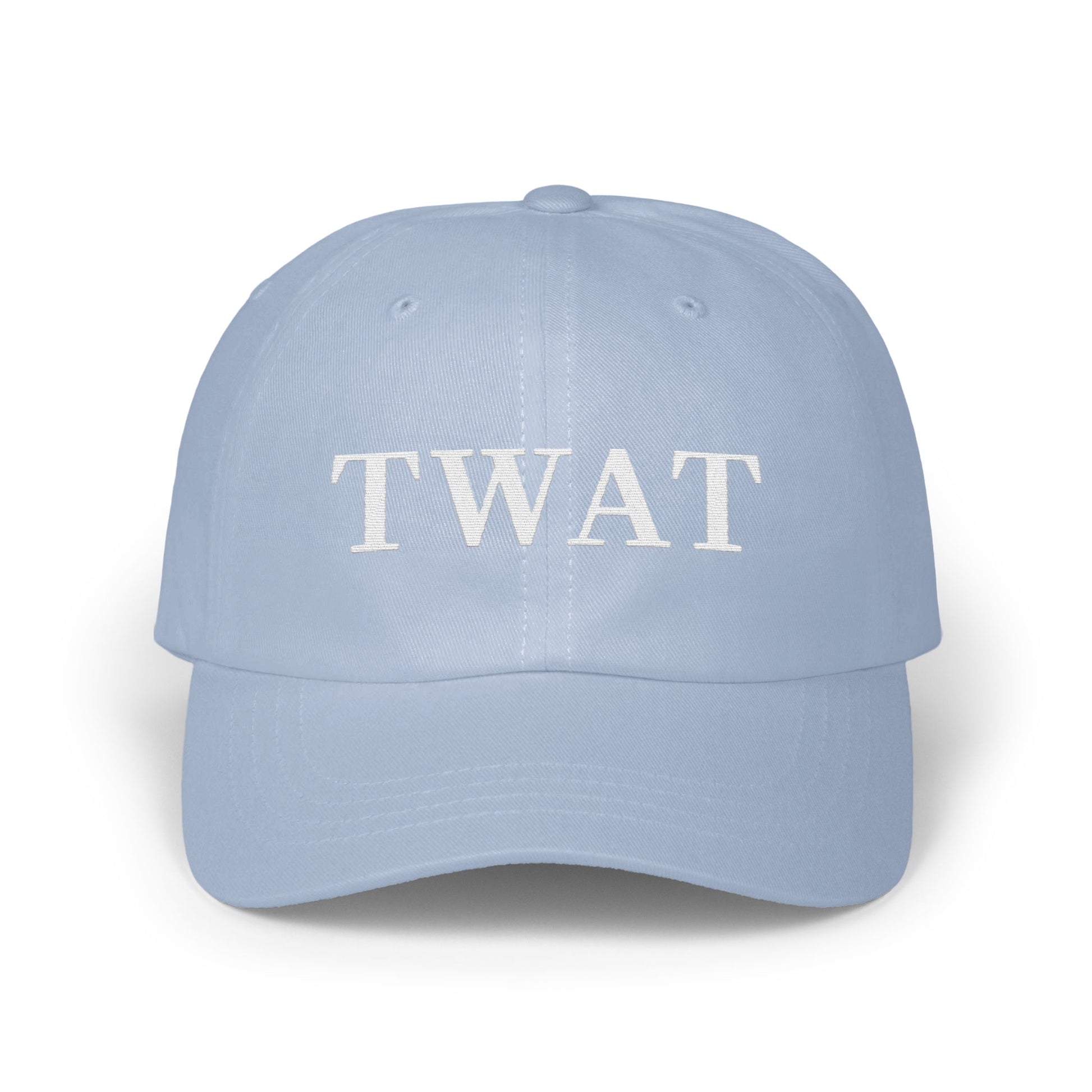 Classic Light Blue Embroidered Cap for Any Occasion Product