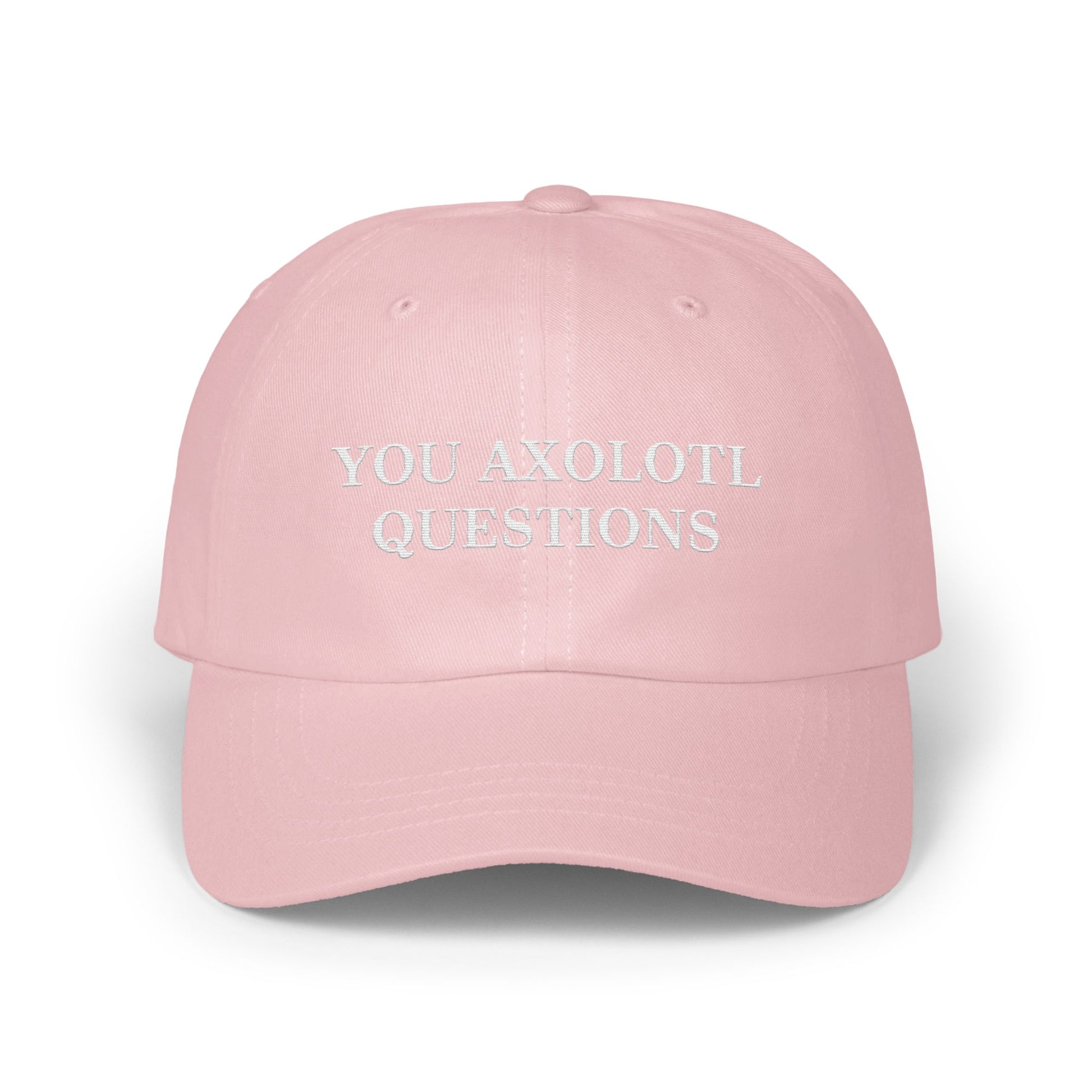 YOU AXOLOTL QUESTIONS Adjustable Dad Hat product