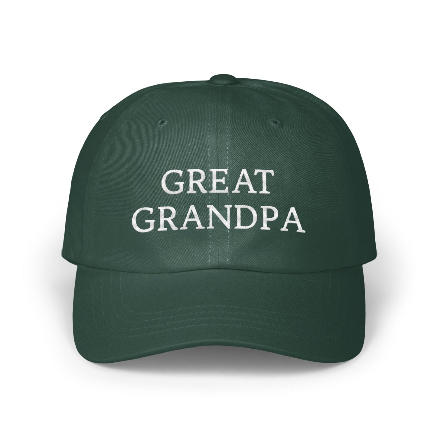 Great Grandpa Embroidered Dark Green Cap product