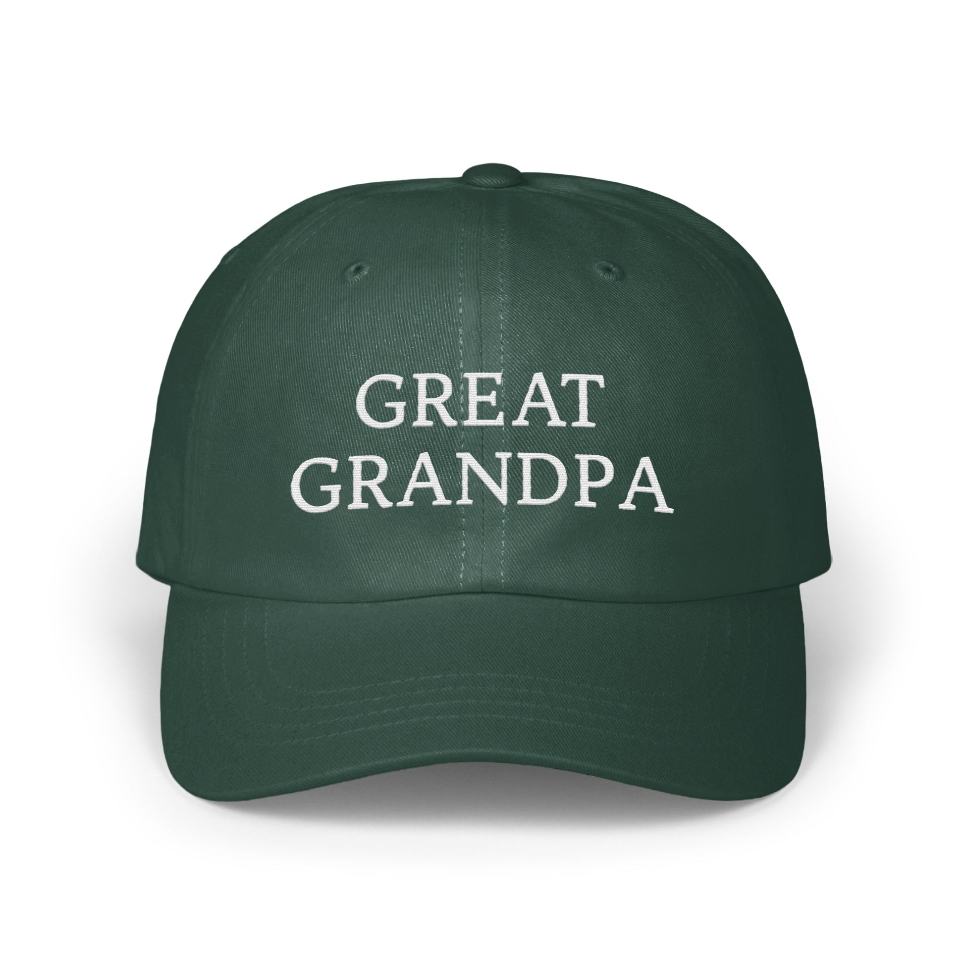 Great Grandpa Embroidered Dark Green Cap product
