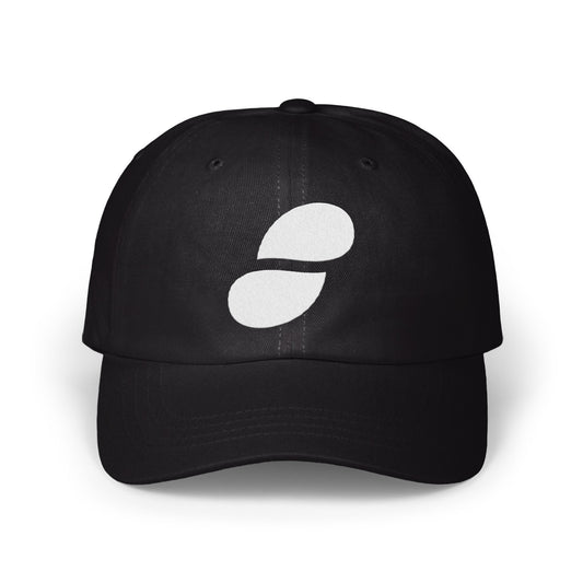 Stylish Black Hat With Unique White Design product
