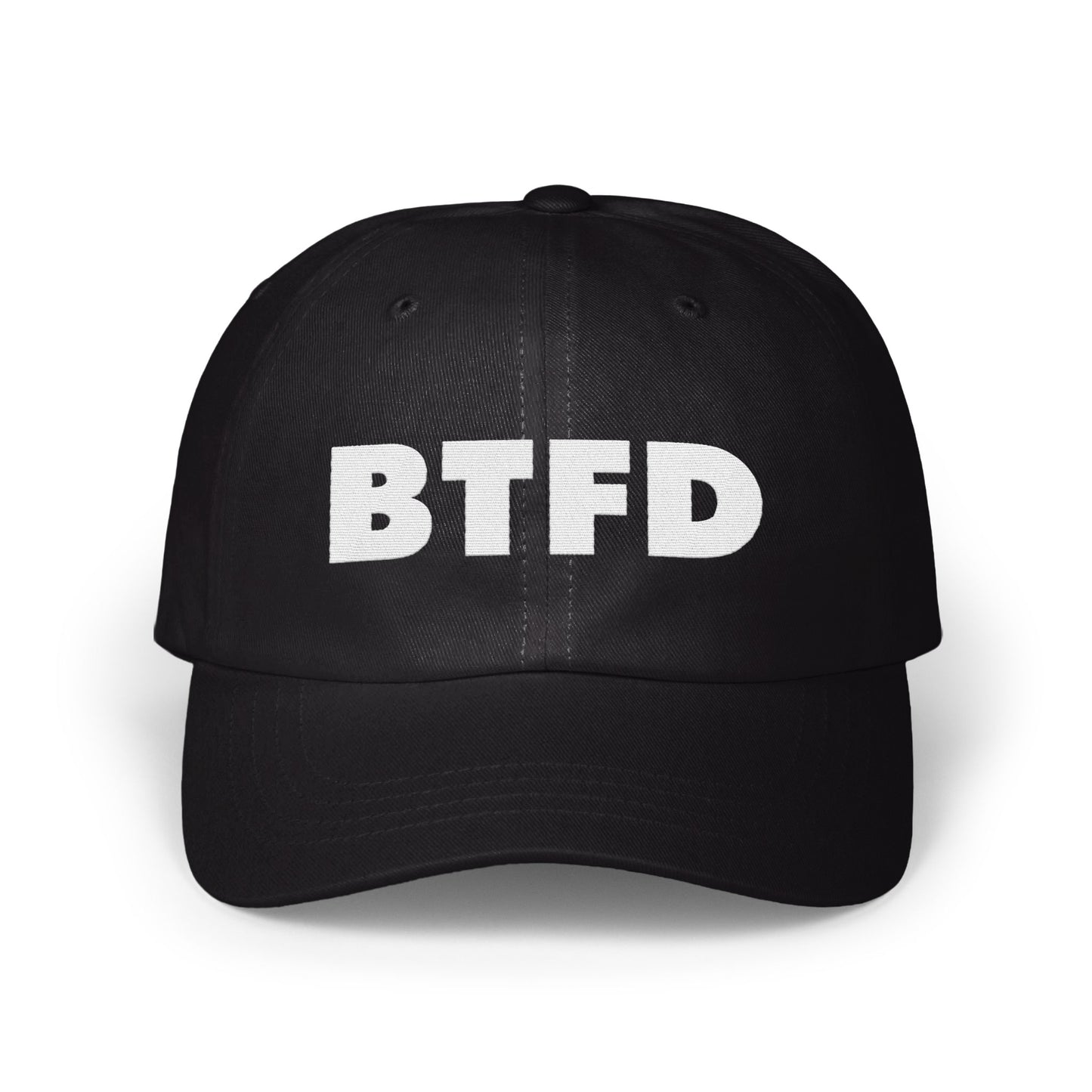 BTFD Black Baseball Cap Stylish Headwear Product
