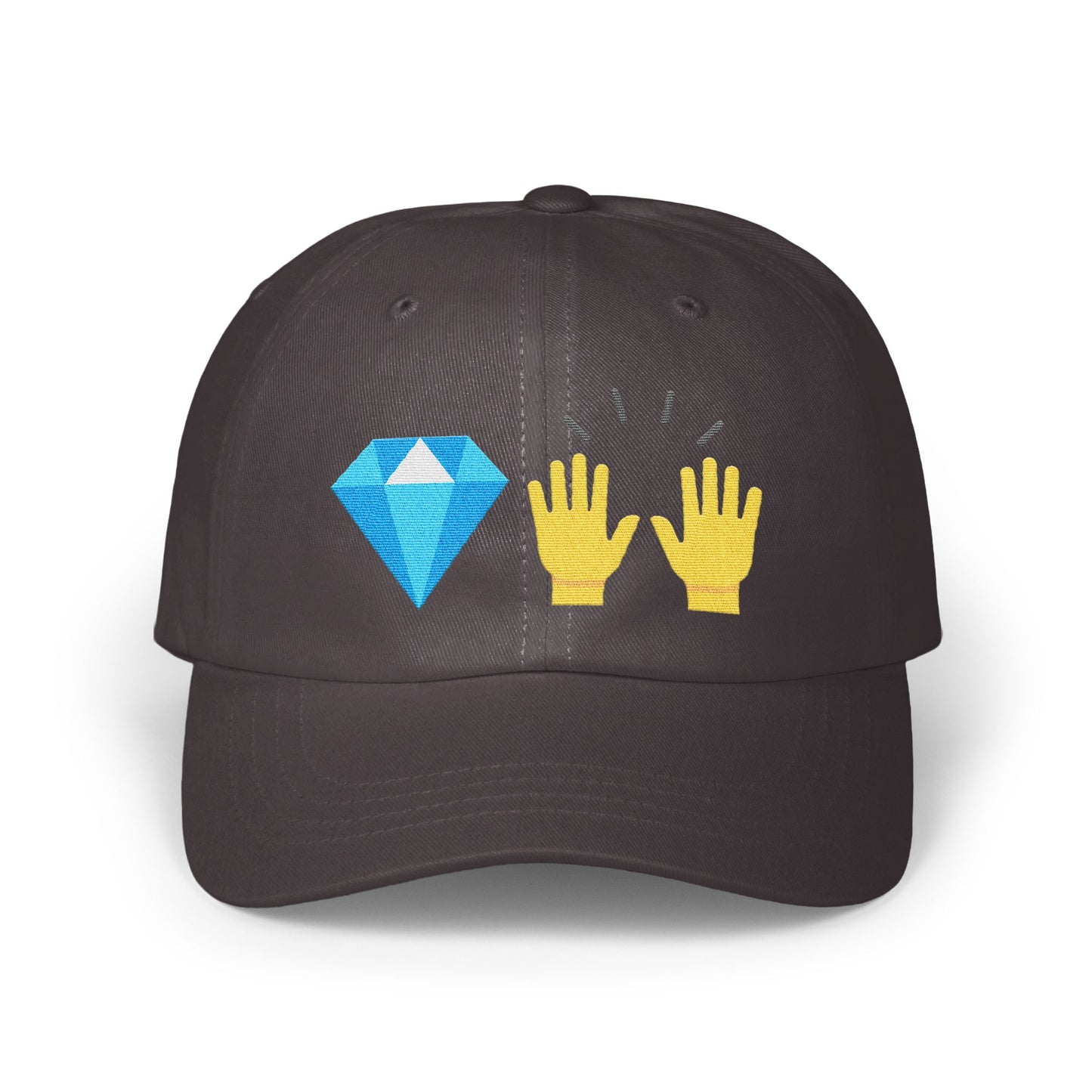 Diamond and Hands Graphic Design Hat product