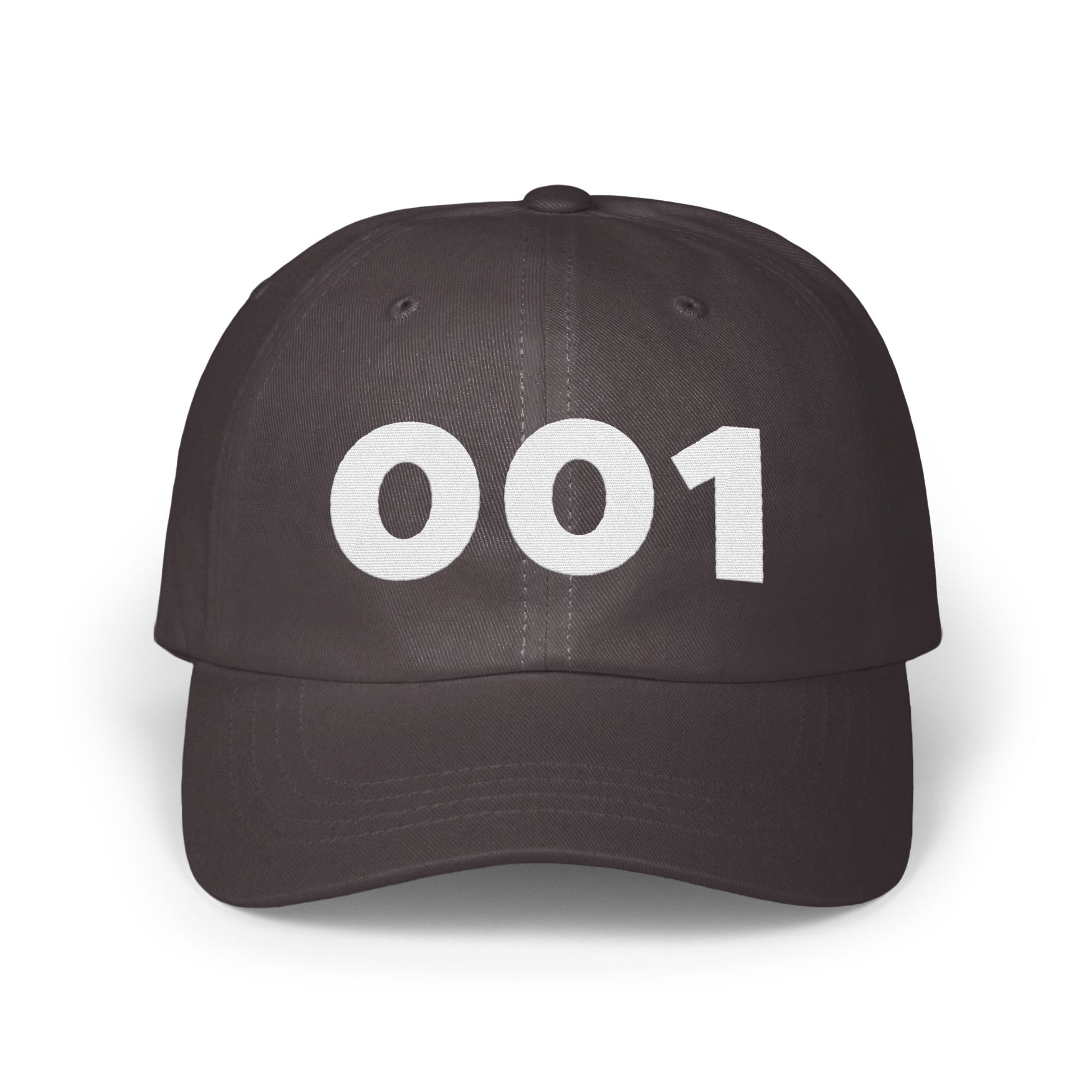 Bold Black 001 Number Hat Headwear product type