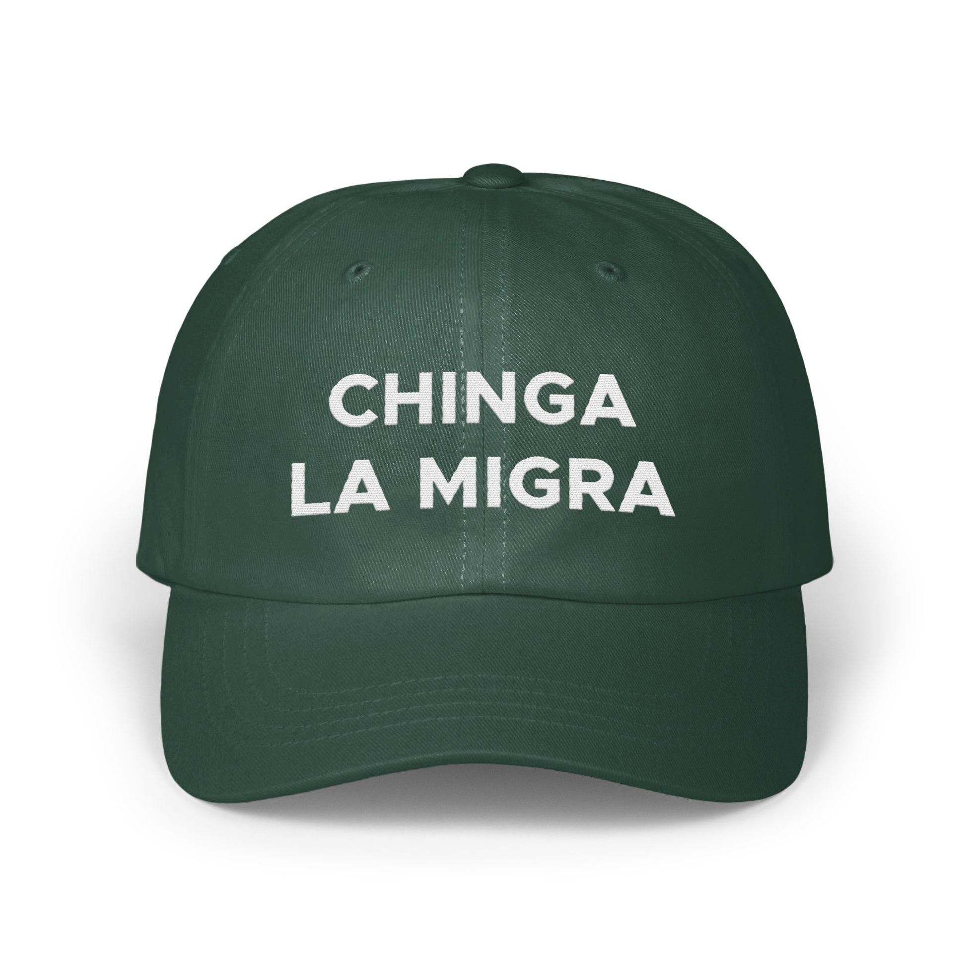 Chinga La Migra Statement Cap Stylish Headwear Product