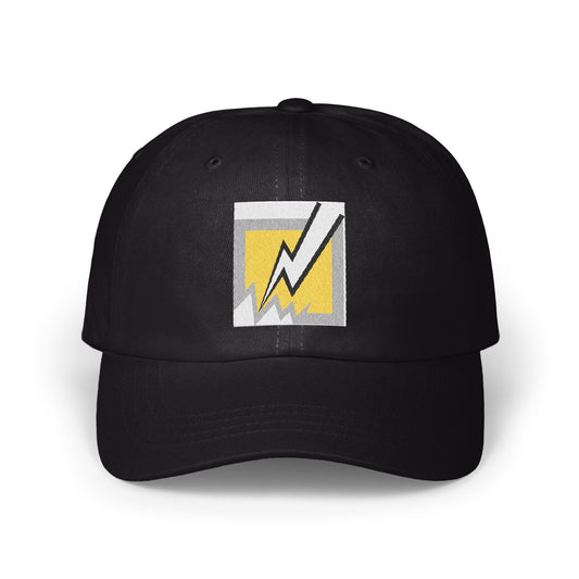 Stylish Black Cap with Unique Graphic Hat product