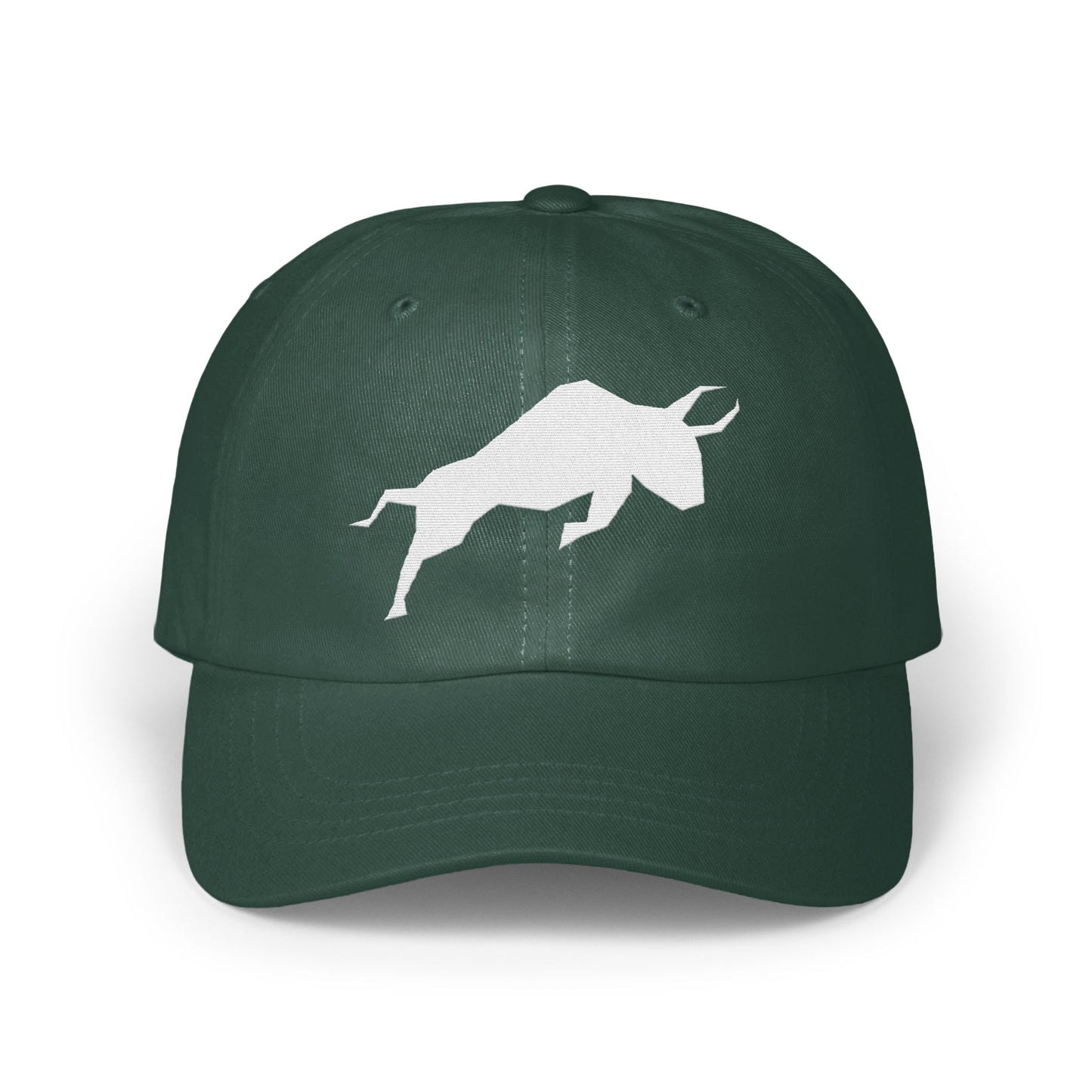 Bull Logo Dark Green Adjustable Cap product