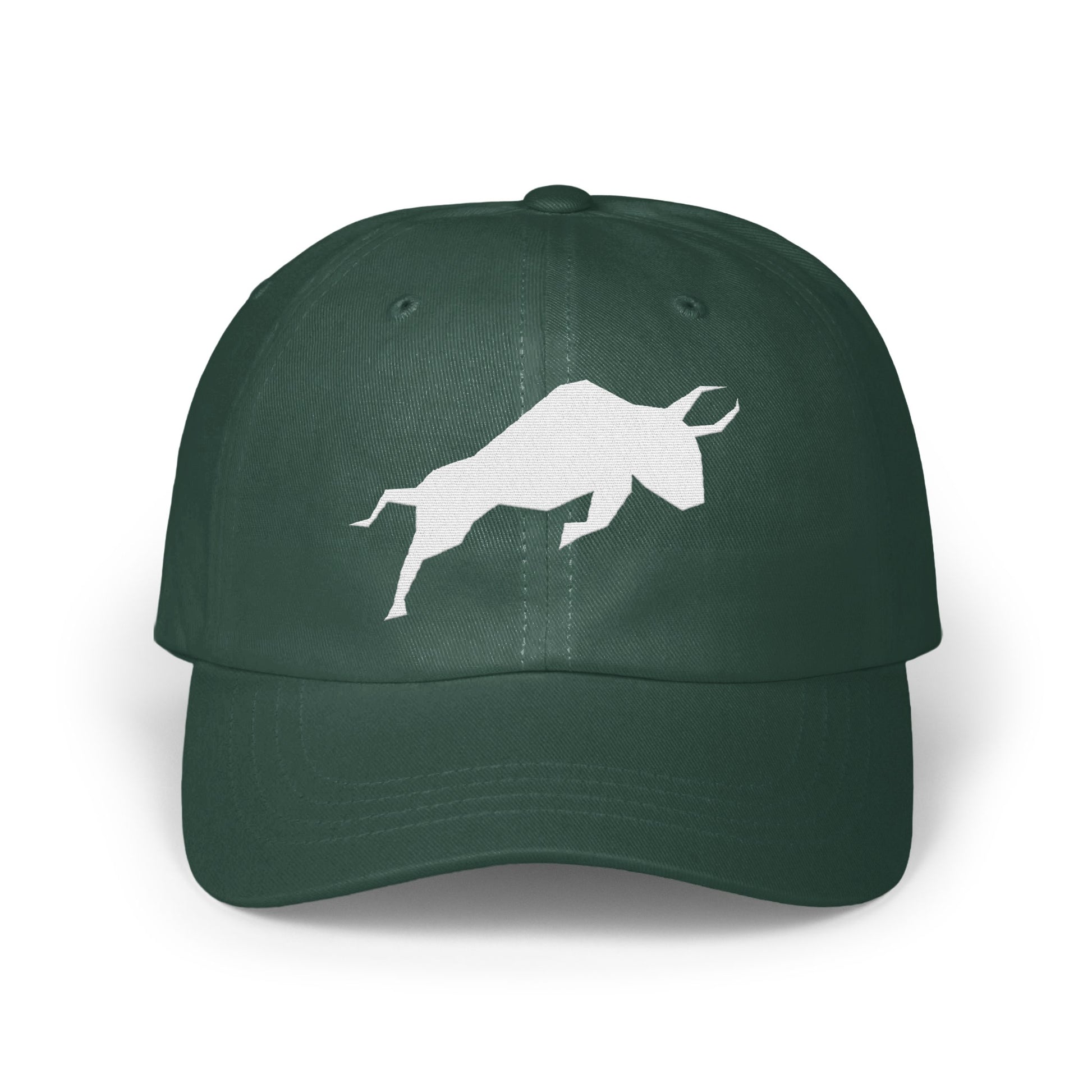 Bull Logo Dark Green Adjustable Cap product