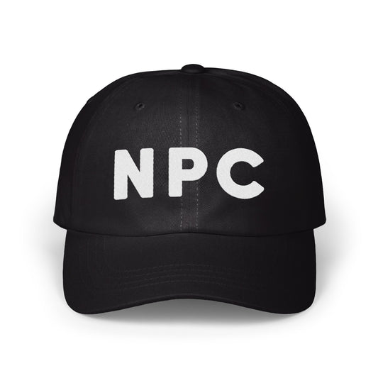 Trendy Black NPC Embroidered Adjustable Cap product