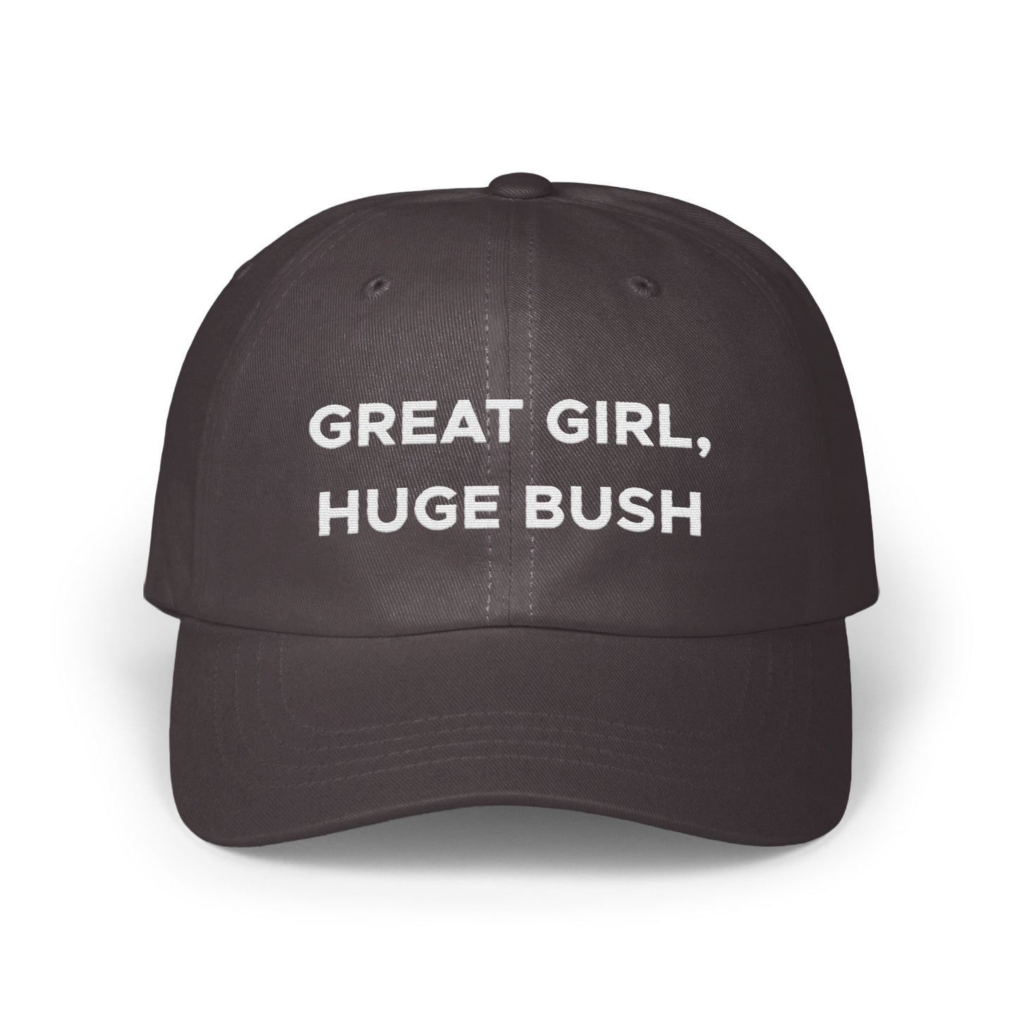 GREAT GIRL HUGE BUSH BLACK BASEBALL CAP product