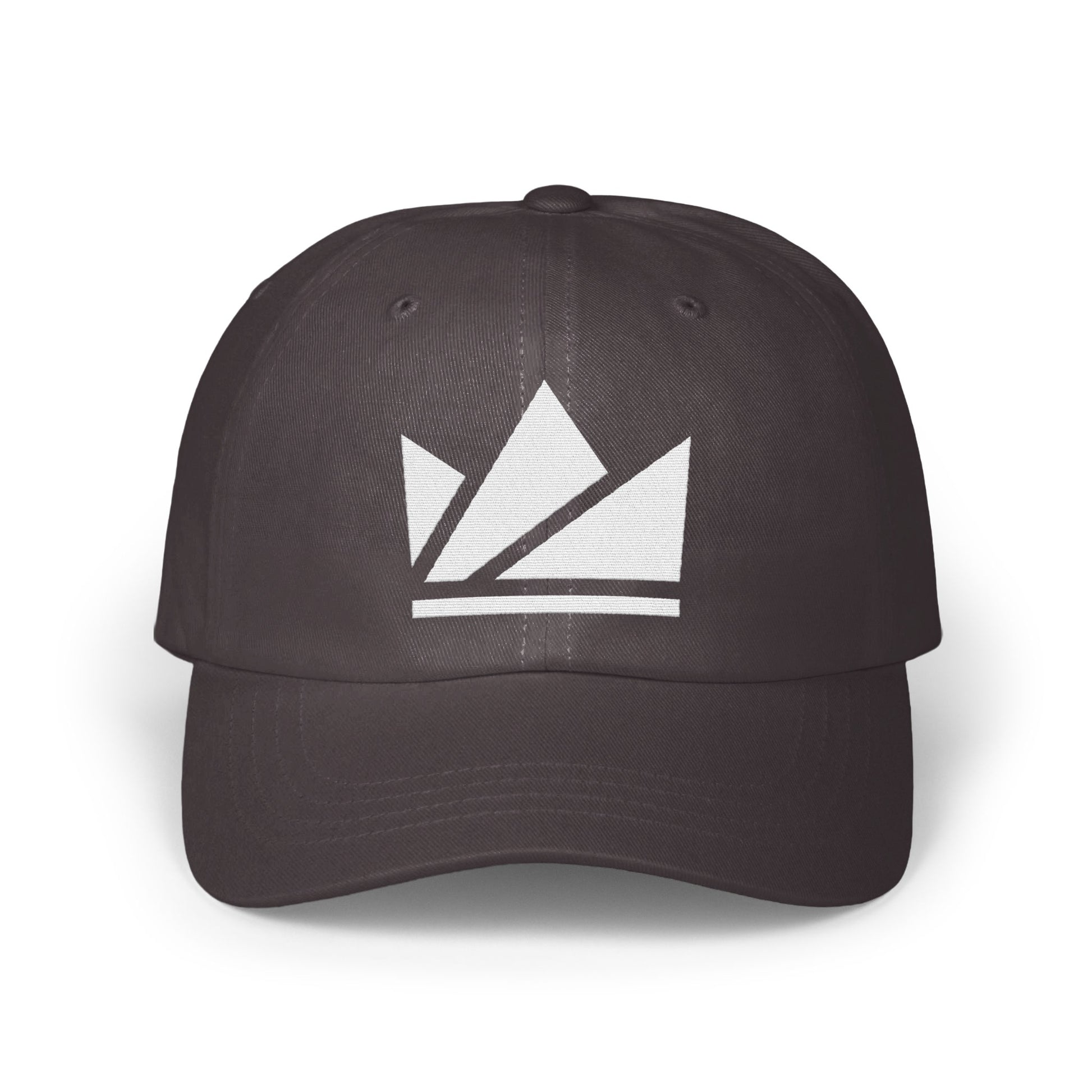 Stylish Black Cap with Unique Logo Design Hat product