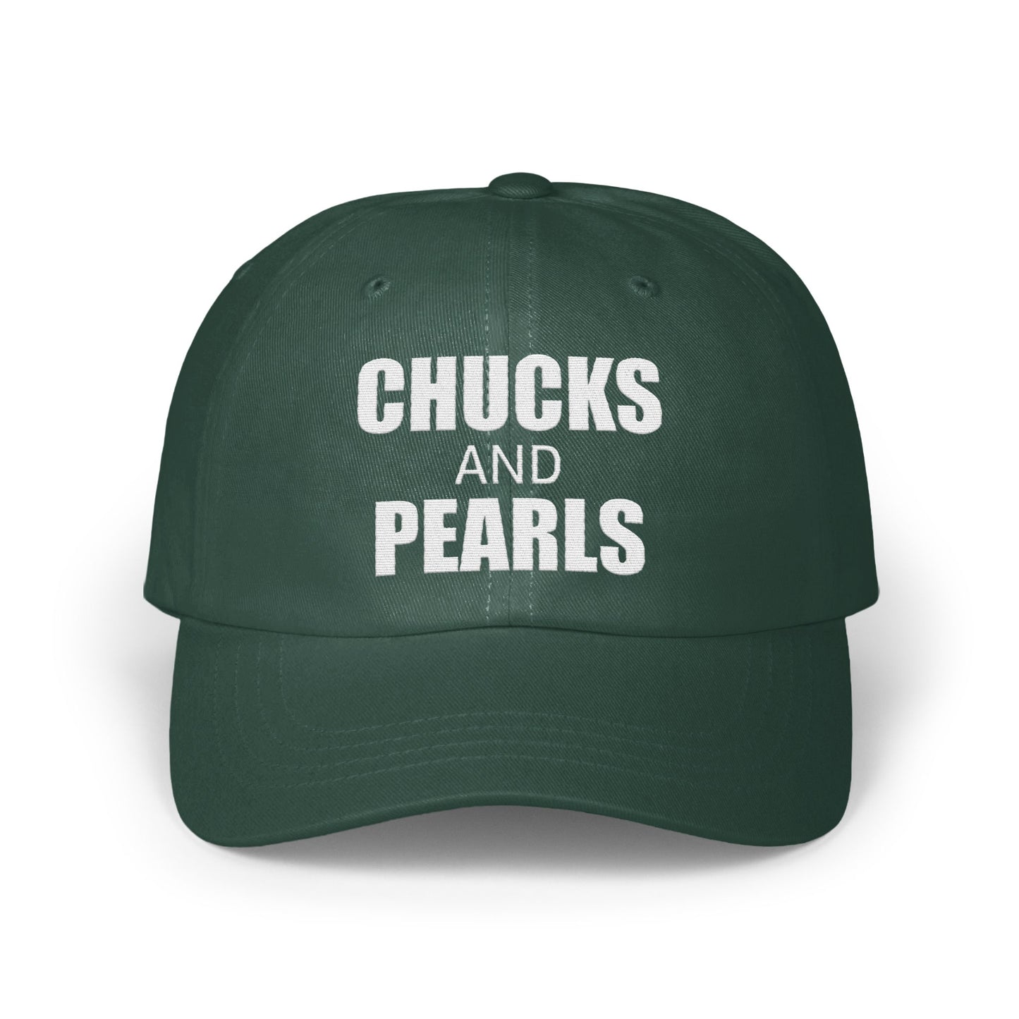 Chucks and Pearls Statement Fashion Hat product type