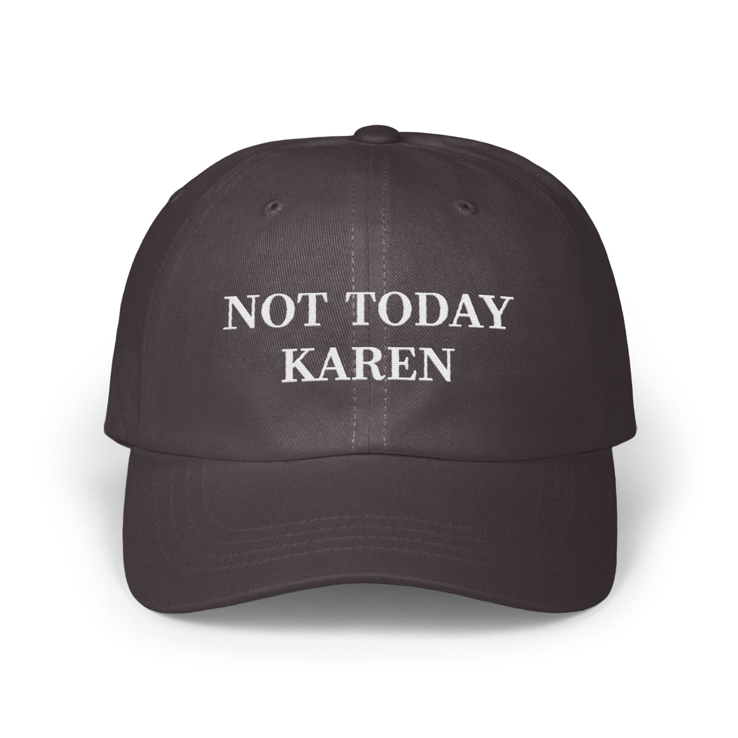 NOT TODAY KAREN Embroidered Dad Hat product
