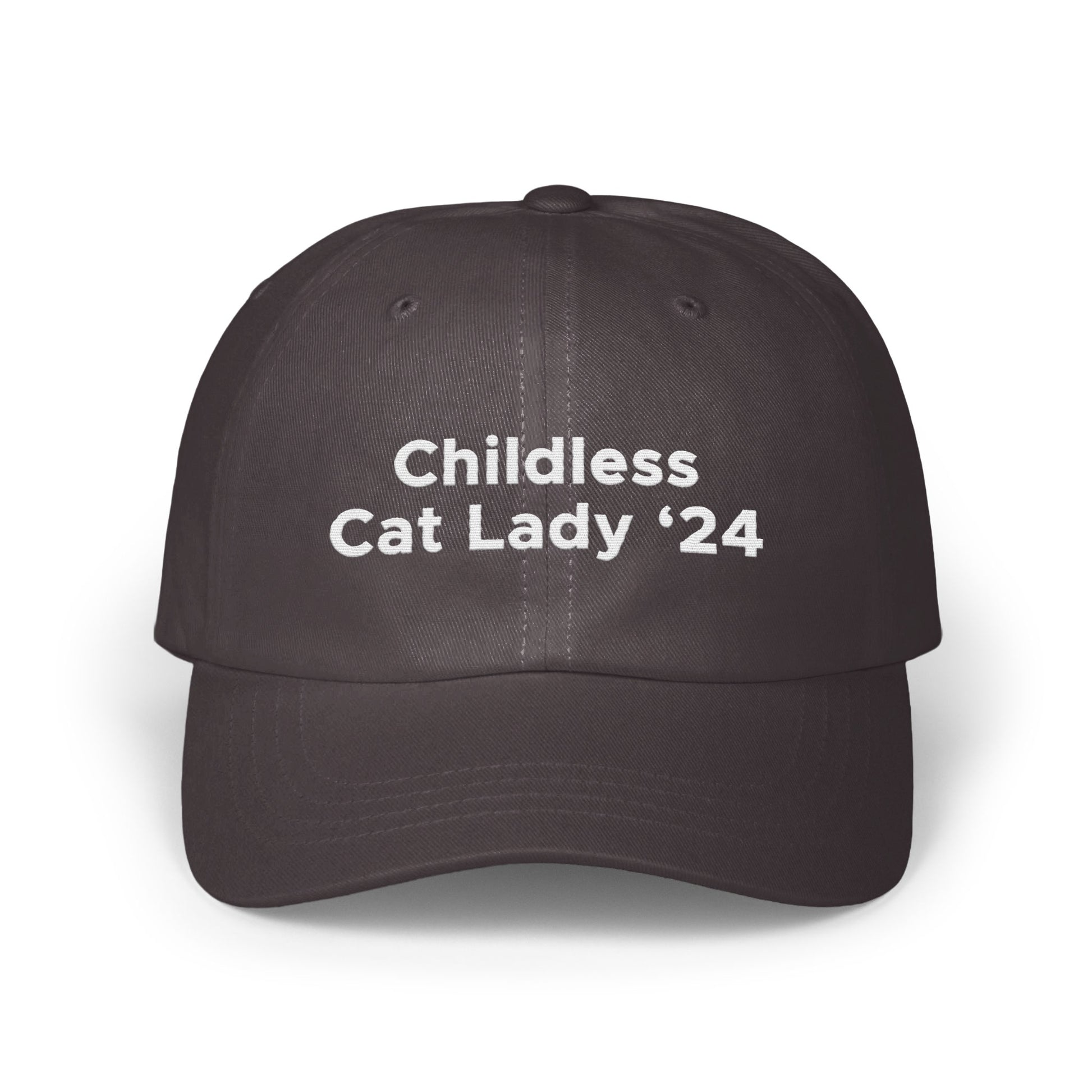 Childless Cat Lady '24 Embroidered Baseball Cap product