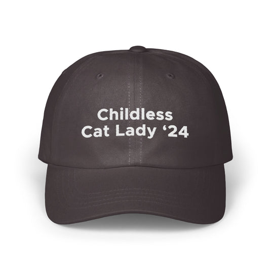 Childless Cat Lady '24 Embroidered Baseball Cap product