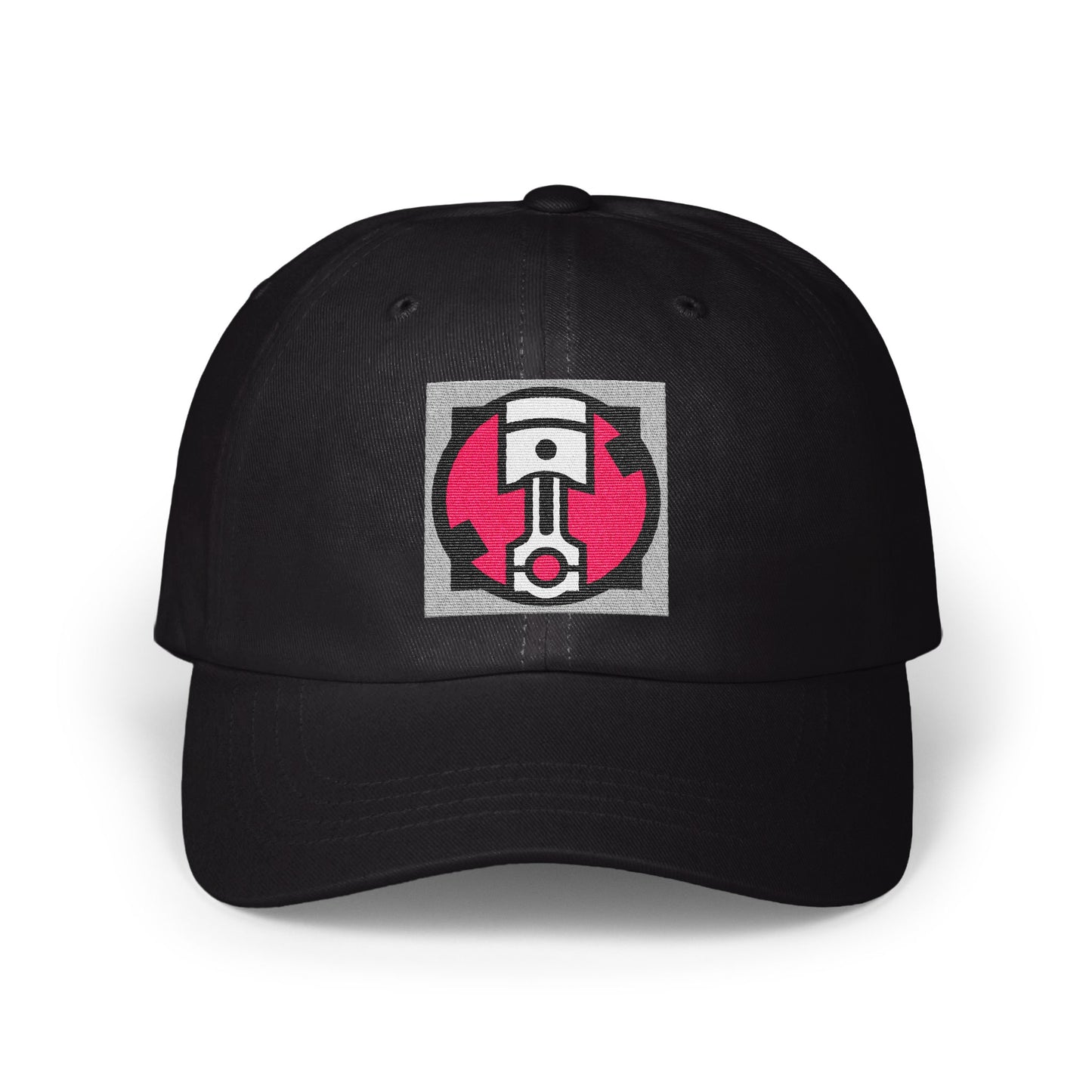 Modern Piston Design on Black Hat Stylish Cap product type