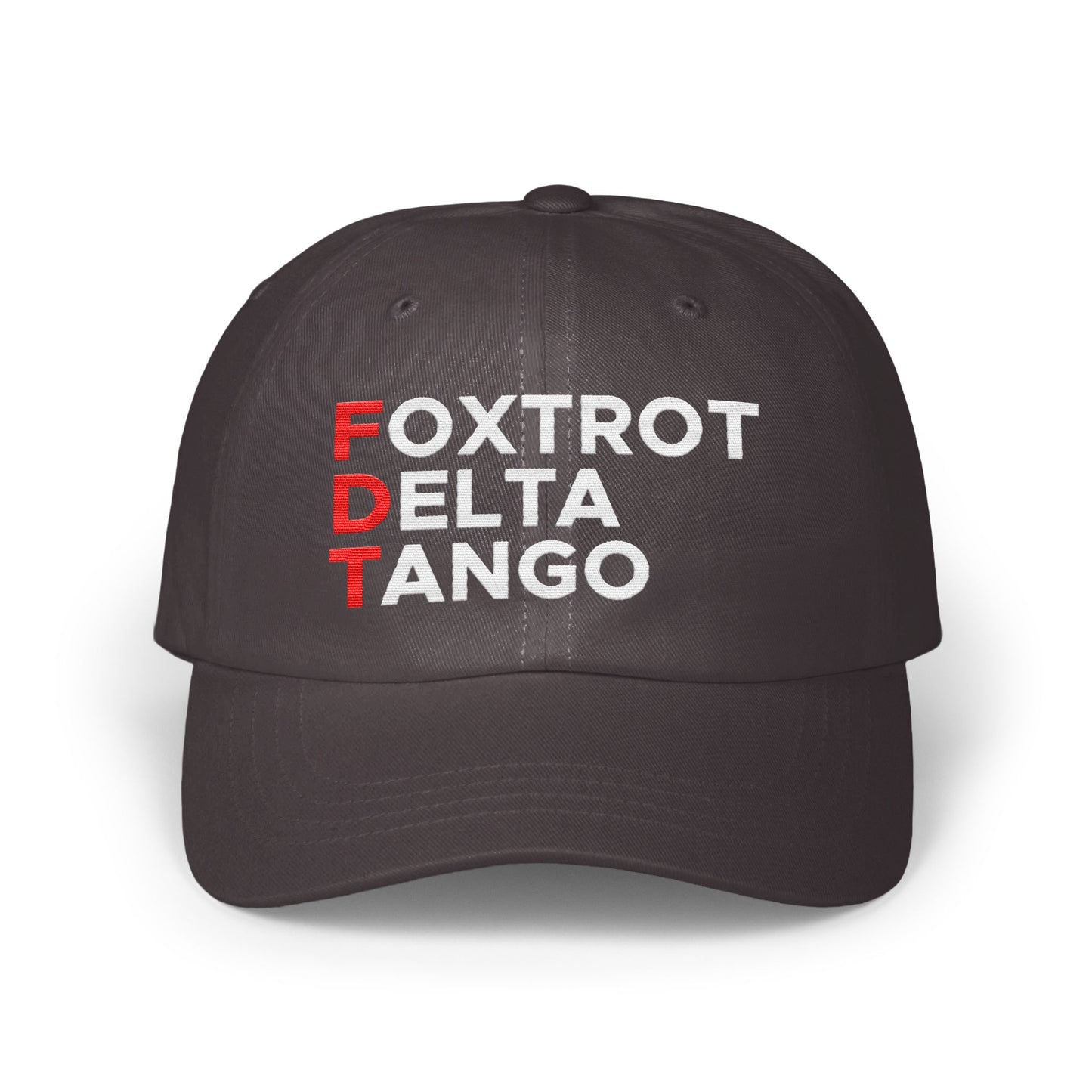 Bold Foxtrot Delta Tango Graphic Cap product