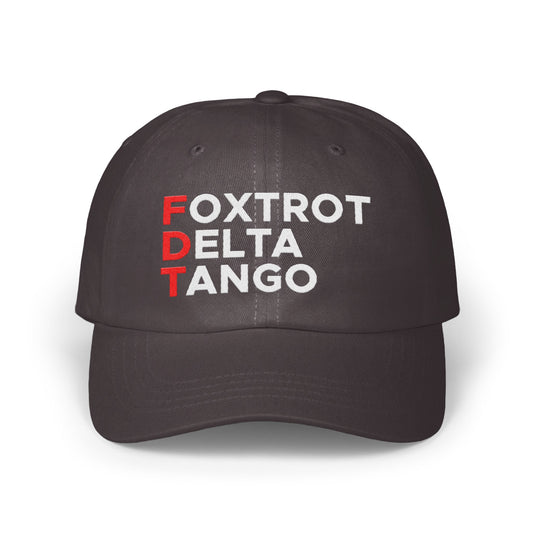 Bold Foxtrot Delta Tango Graphic Cap product