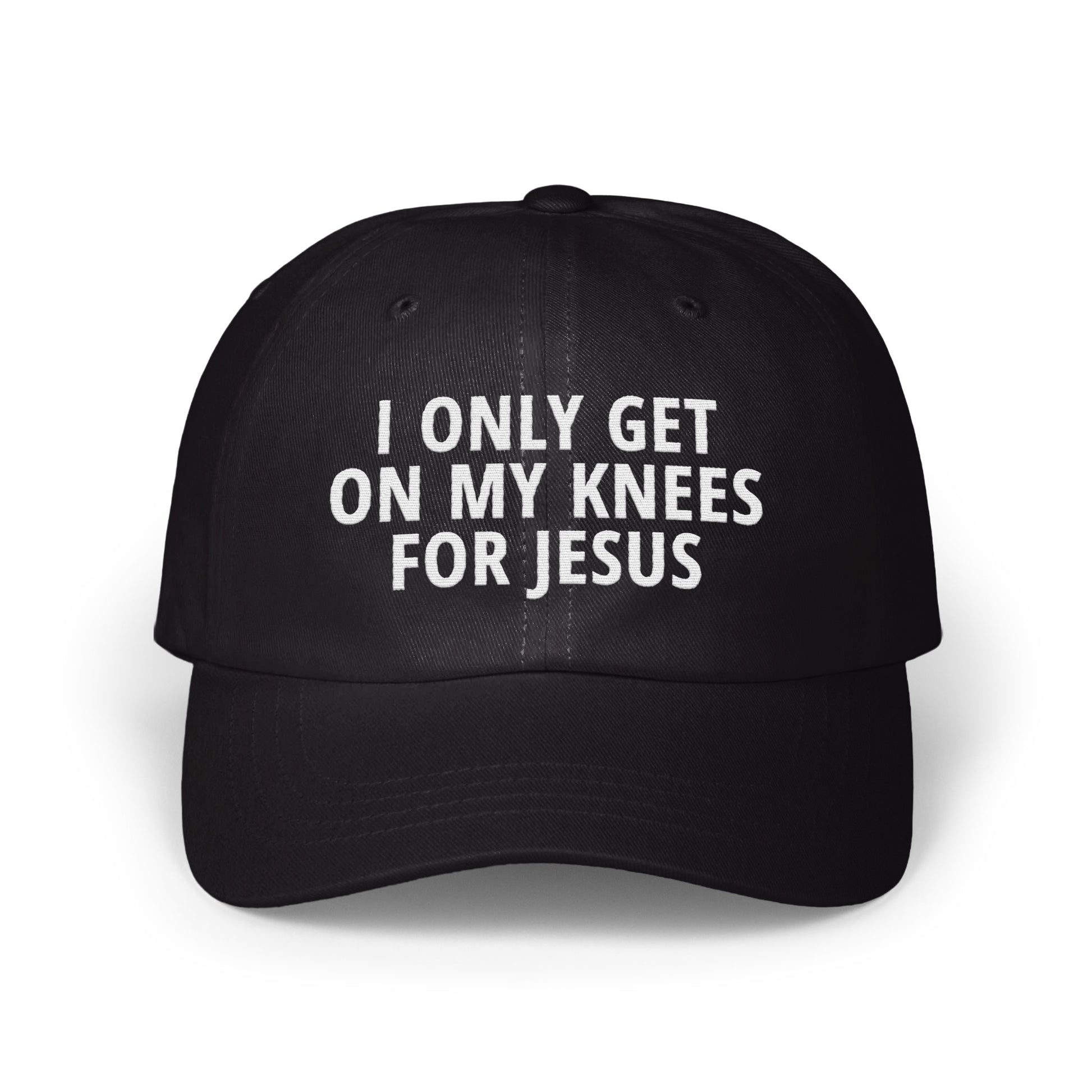 I Only Get On My Knees For Jesus Hat product