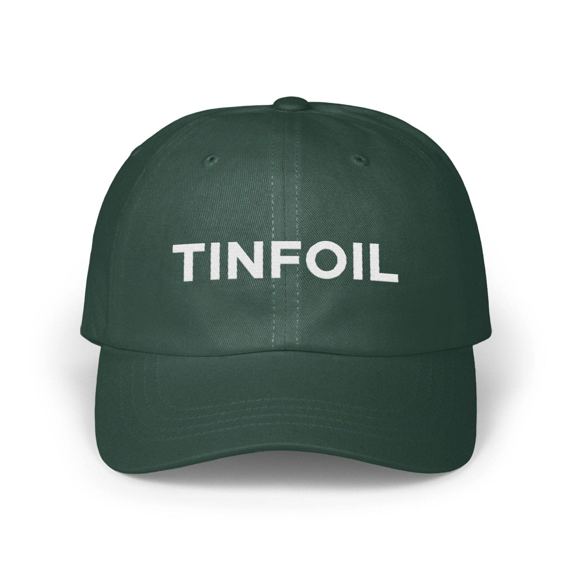 TINFOIL Printed Text Dark Green Hat product type