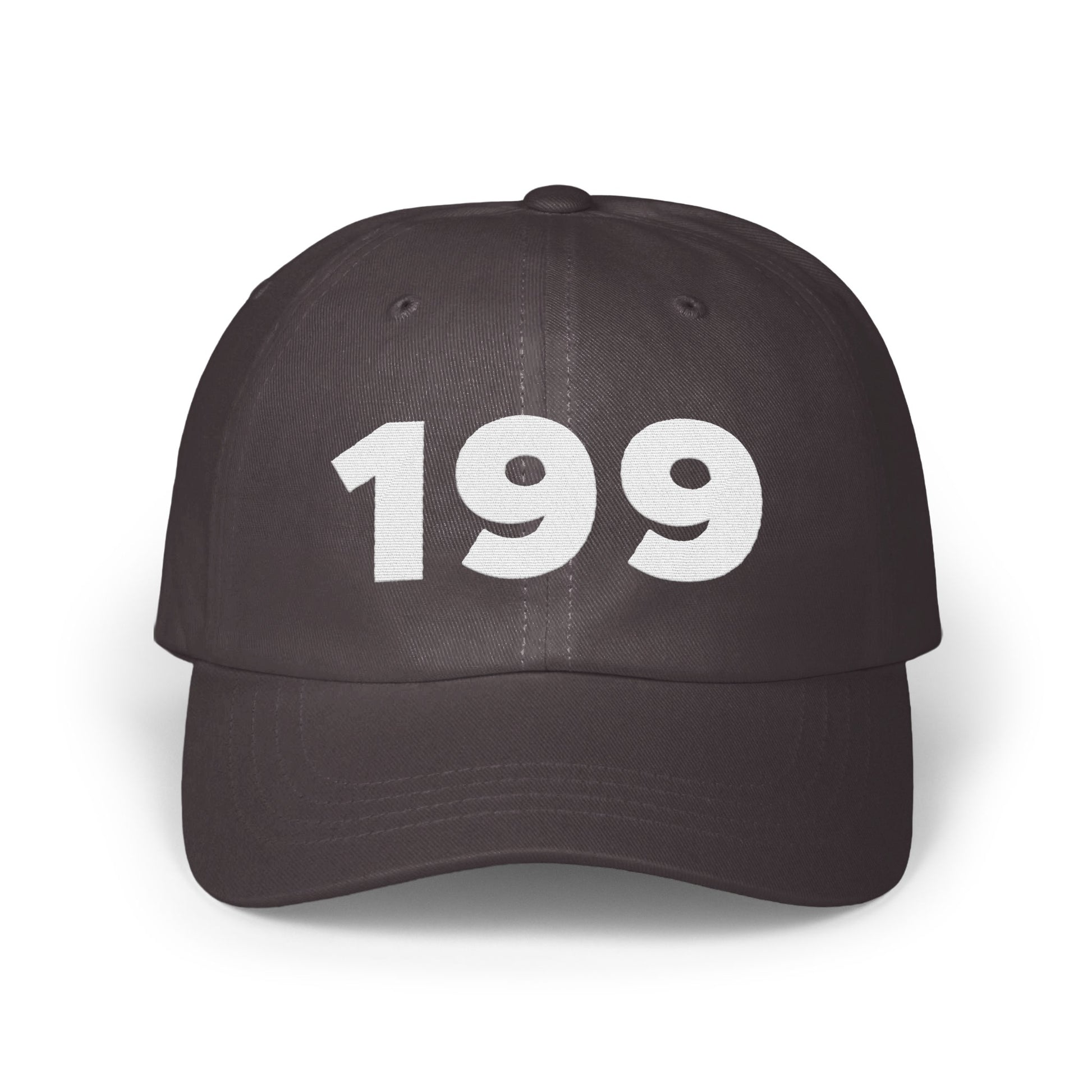 Classic Black Cap with Bold 199 Number Design product type