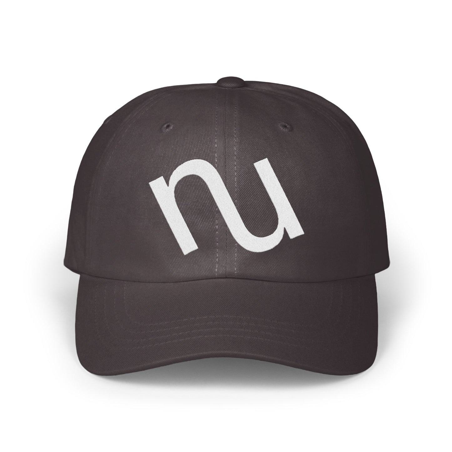 Stylish Dark Baseball Cap with Nu Logo product type