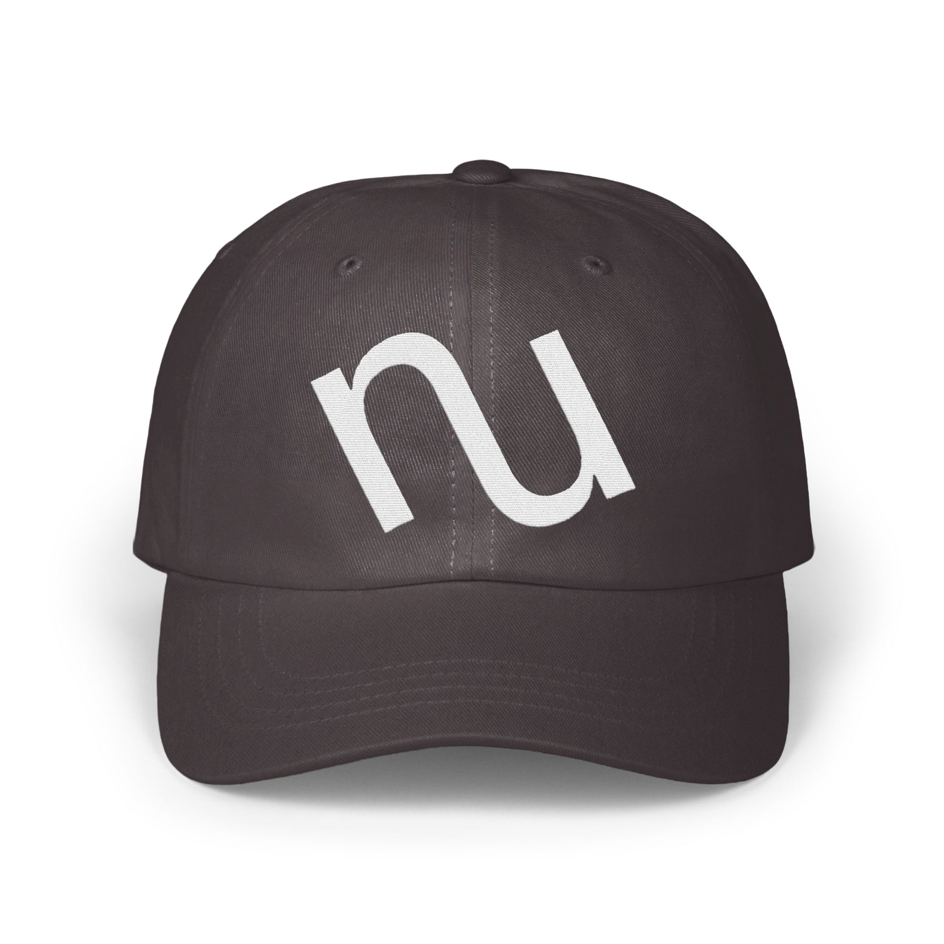 Stylish Dark Baseball Cap with Nu Logo product type