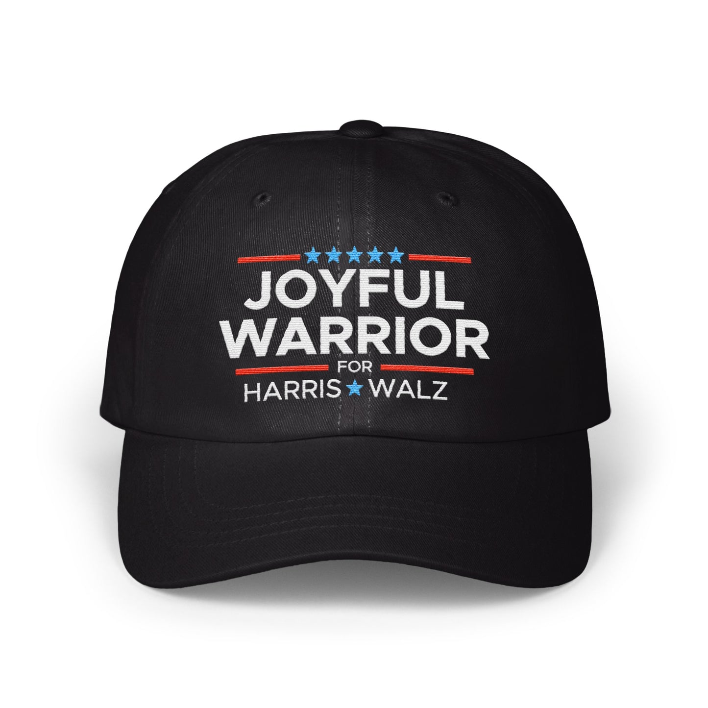 Joyful Warrior for Harris Walz design on hat product