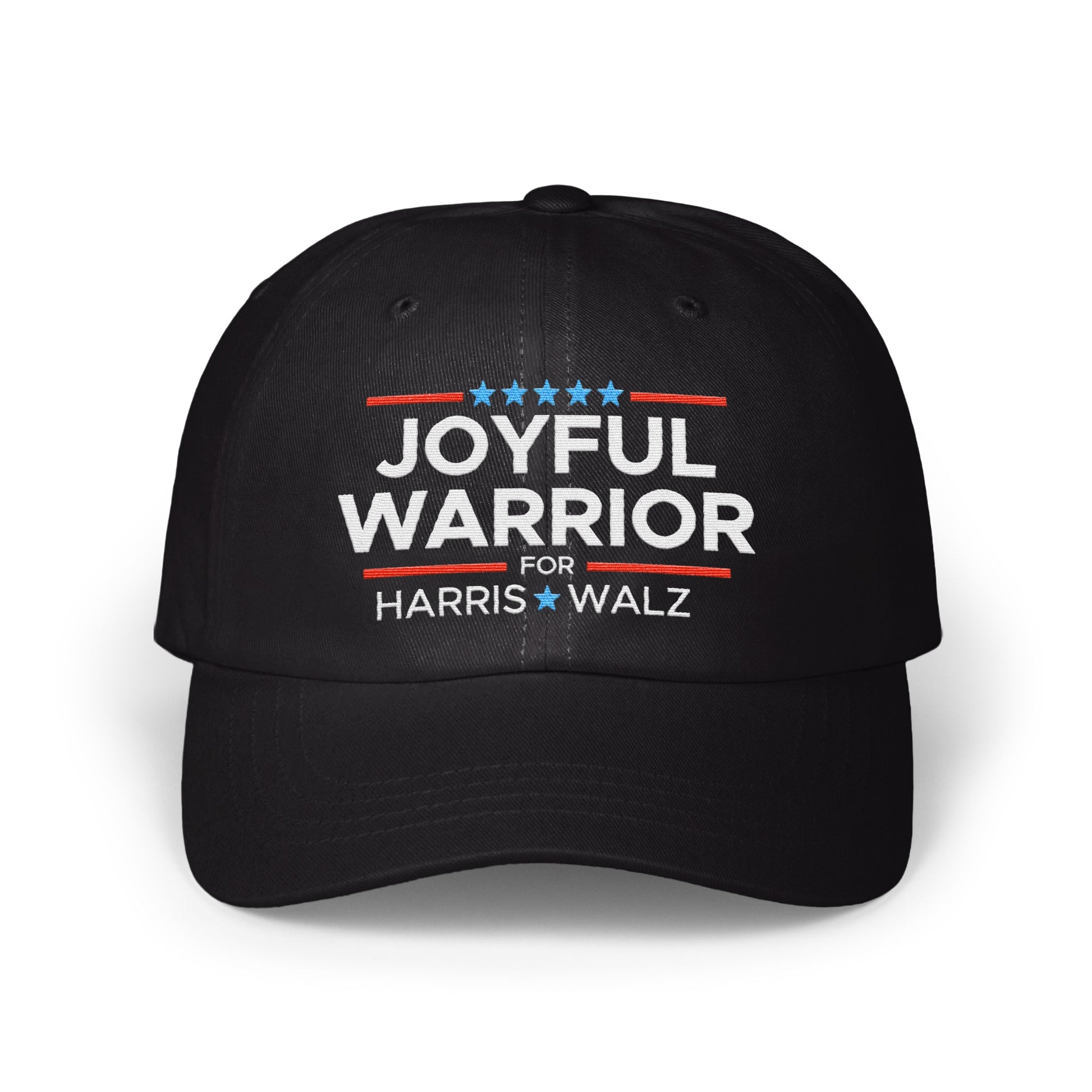 Joyful Warrior for Harris Walz design on hat product