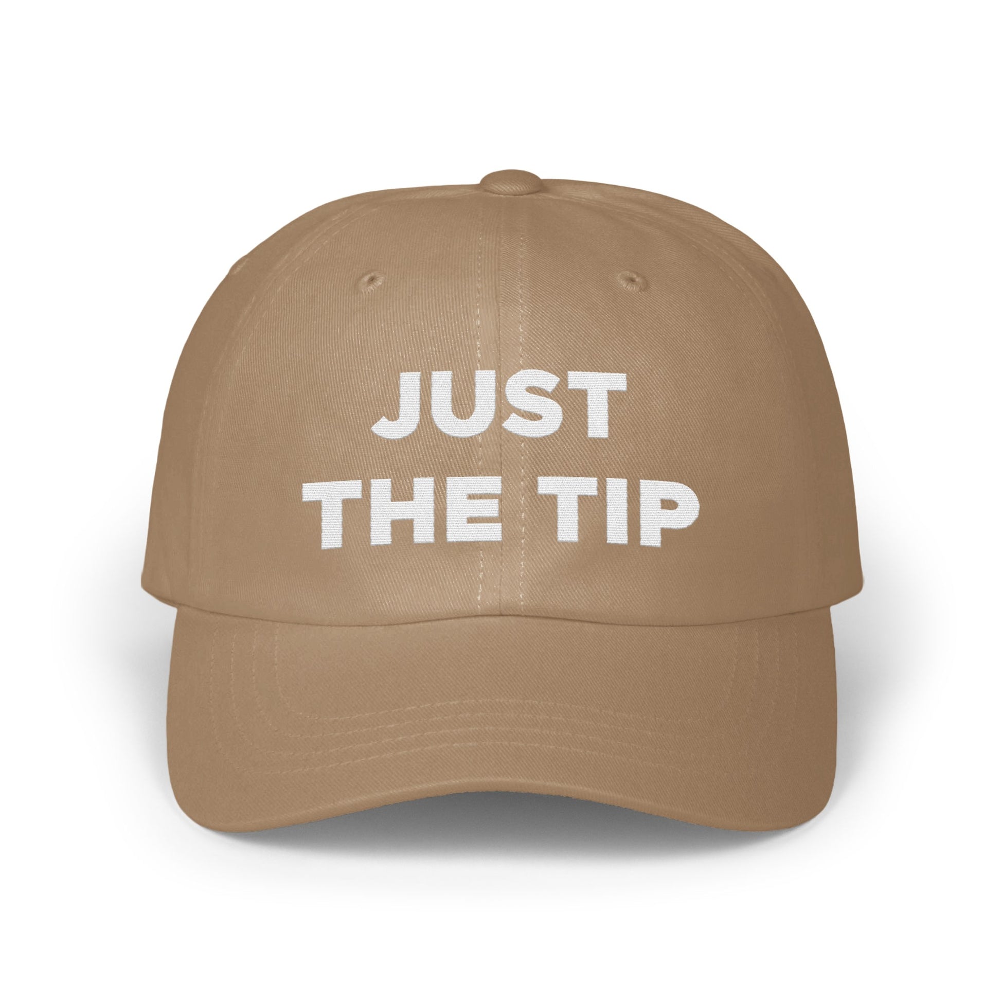 Just The Tip Embroidered Baseball Cap Hat product type
