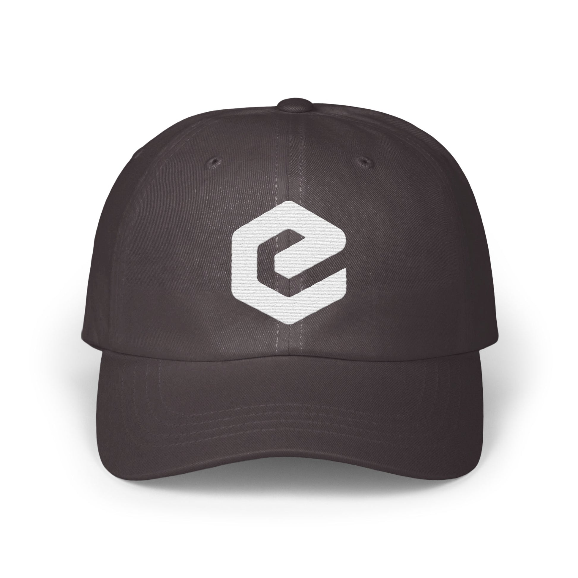 Sleek Black Baseball Cap with Unique Logo design product type