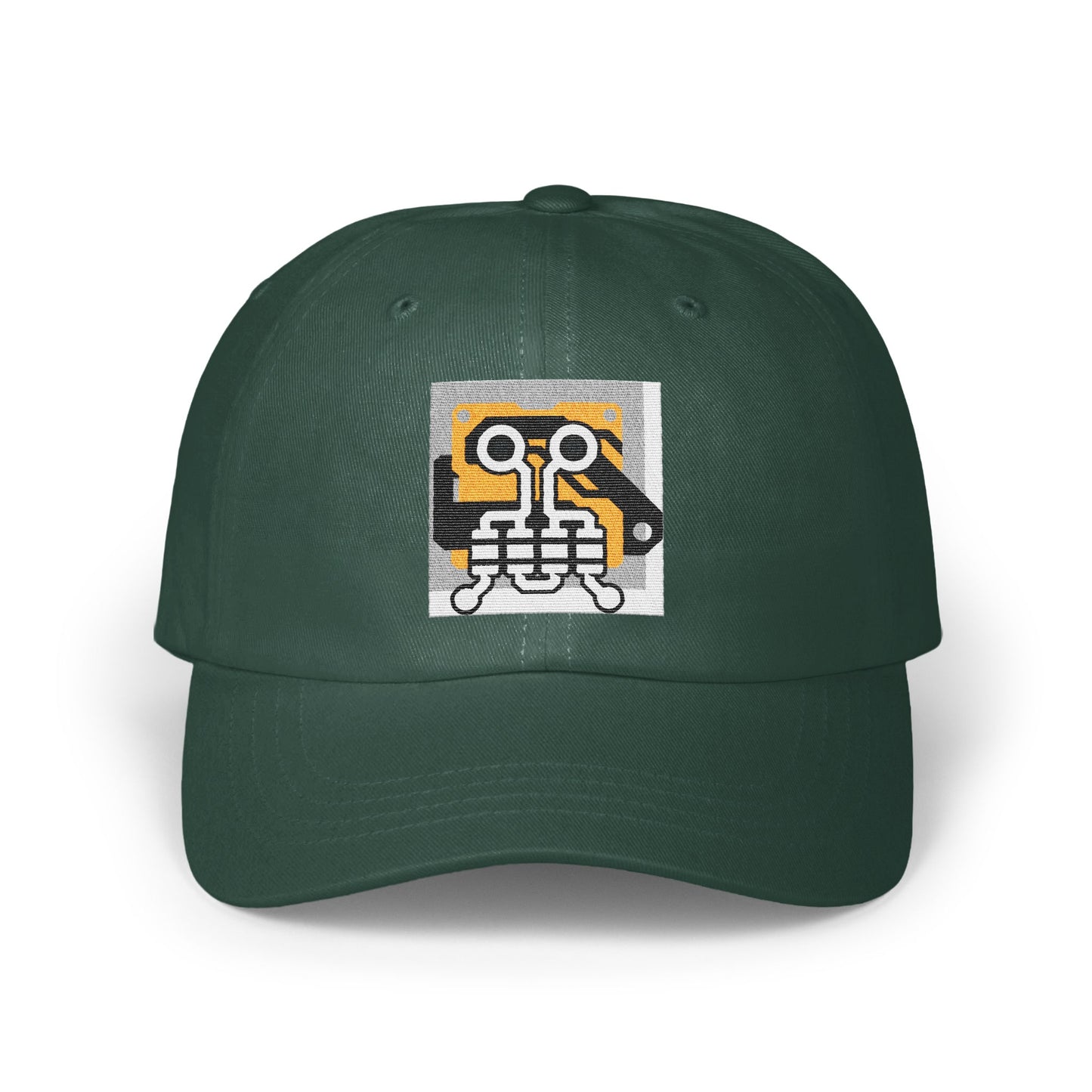 Circuit Board Design on Trendy Green Cap product