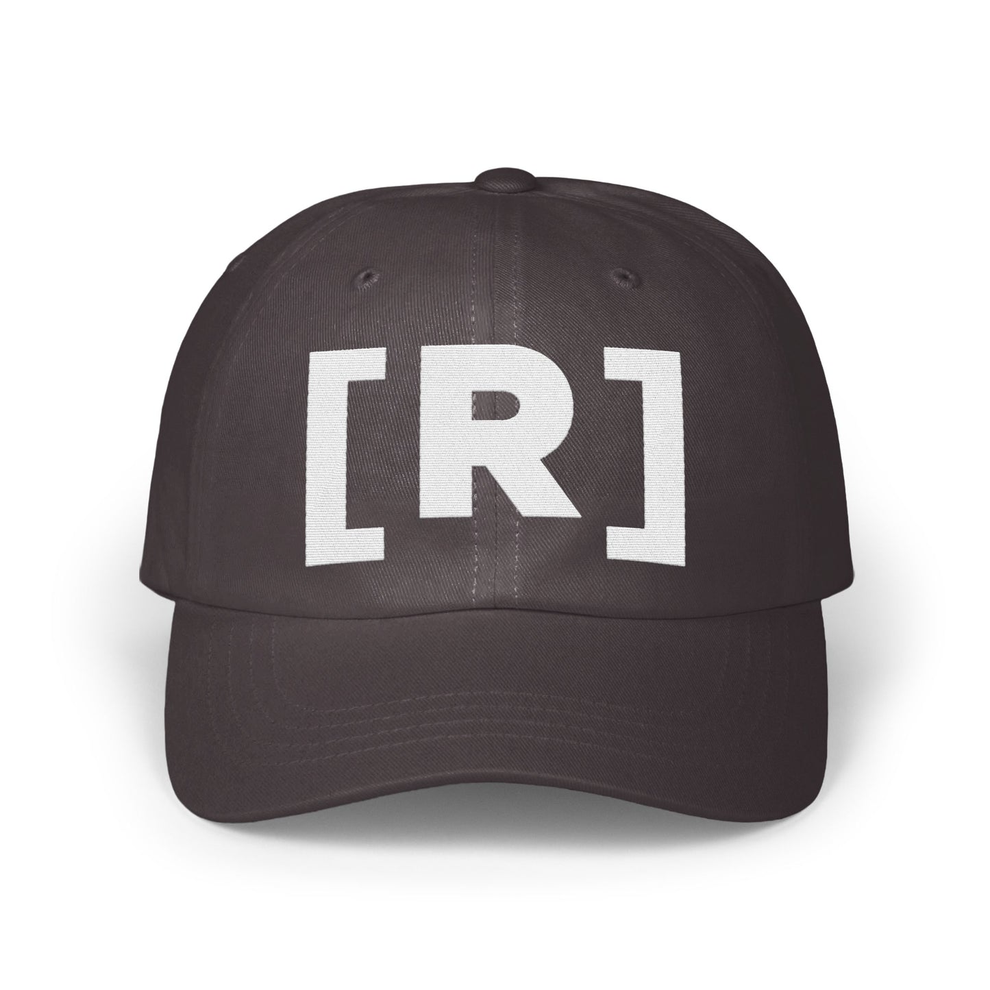 Bold Black Cap with Iconic [R] Logo Baseball Hat product