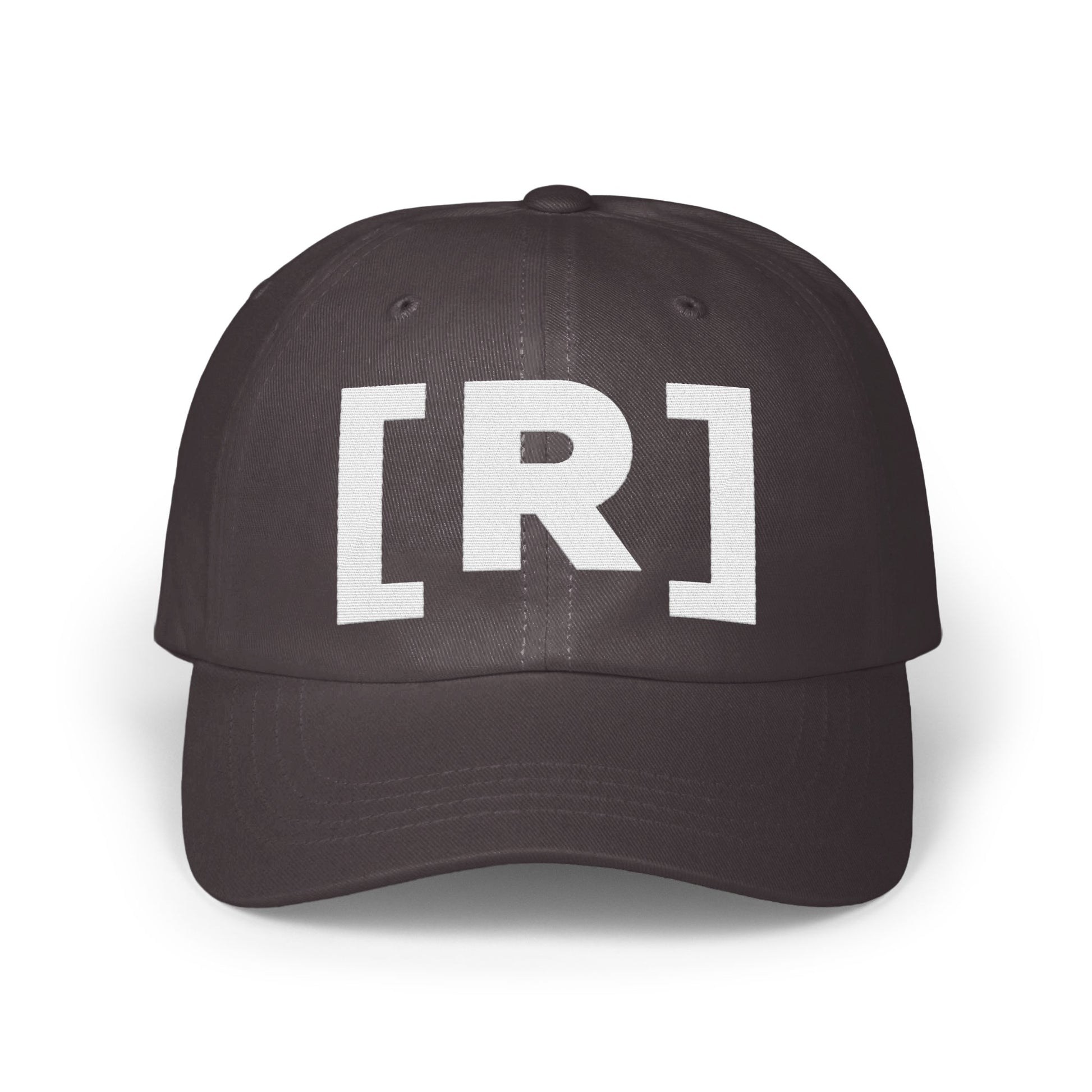 Bold Black Cap with Iconic [R] Logo Baseball Hat product