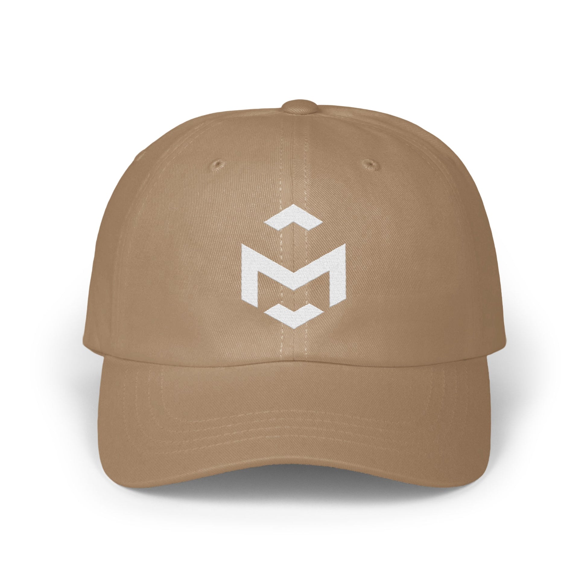 Stylish Taupe Baseball Cap with Unique Design product