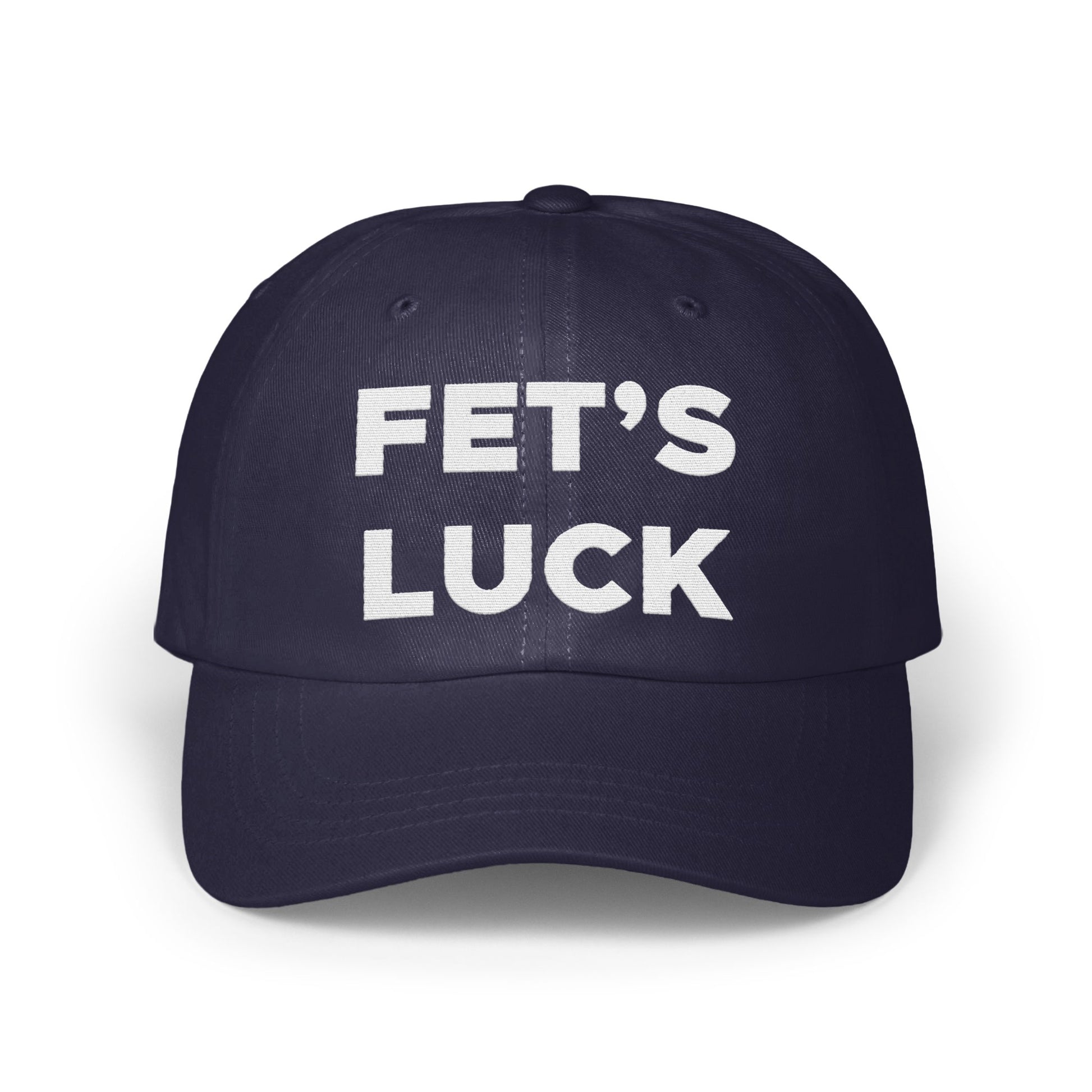 Fet's Luck Stylish Embroidered Cap Custom Hat product type