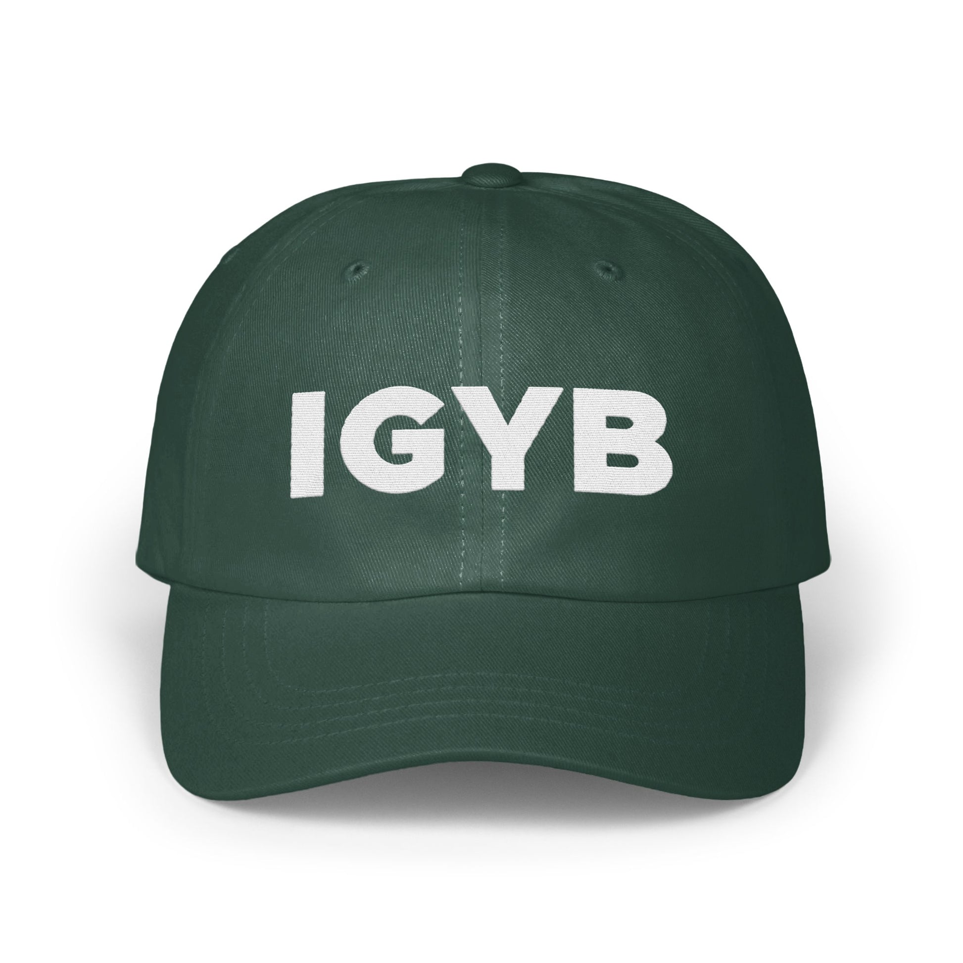 IGYB Embroidered Logo Dark Green Baseball Cap product